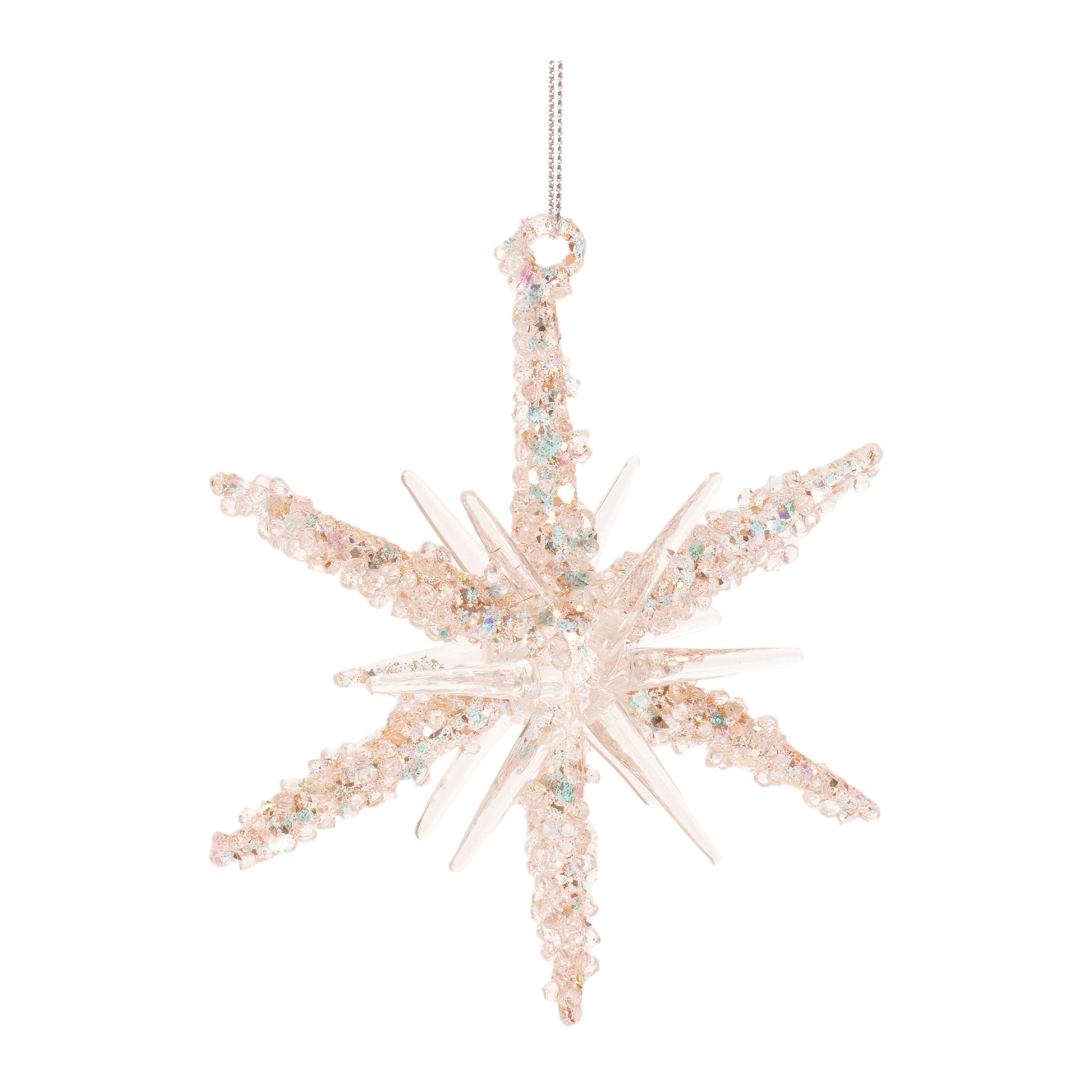 Beaded-Glass-Star-Ornament-(Set-of-6)-Christmas-Ornaments