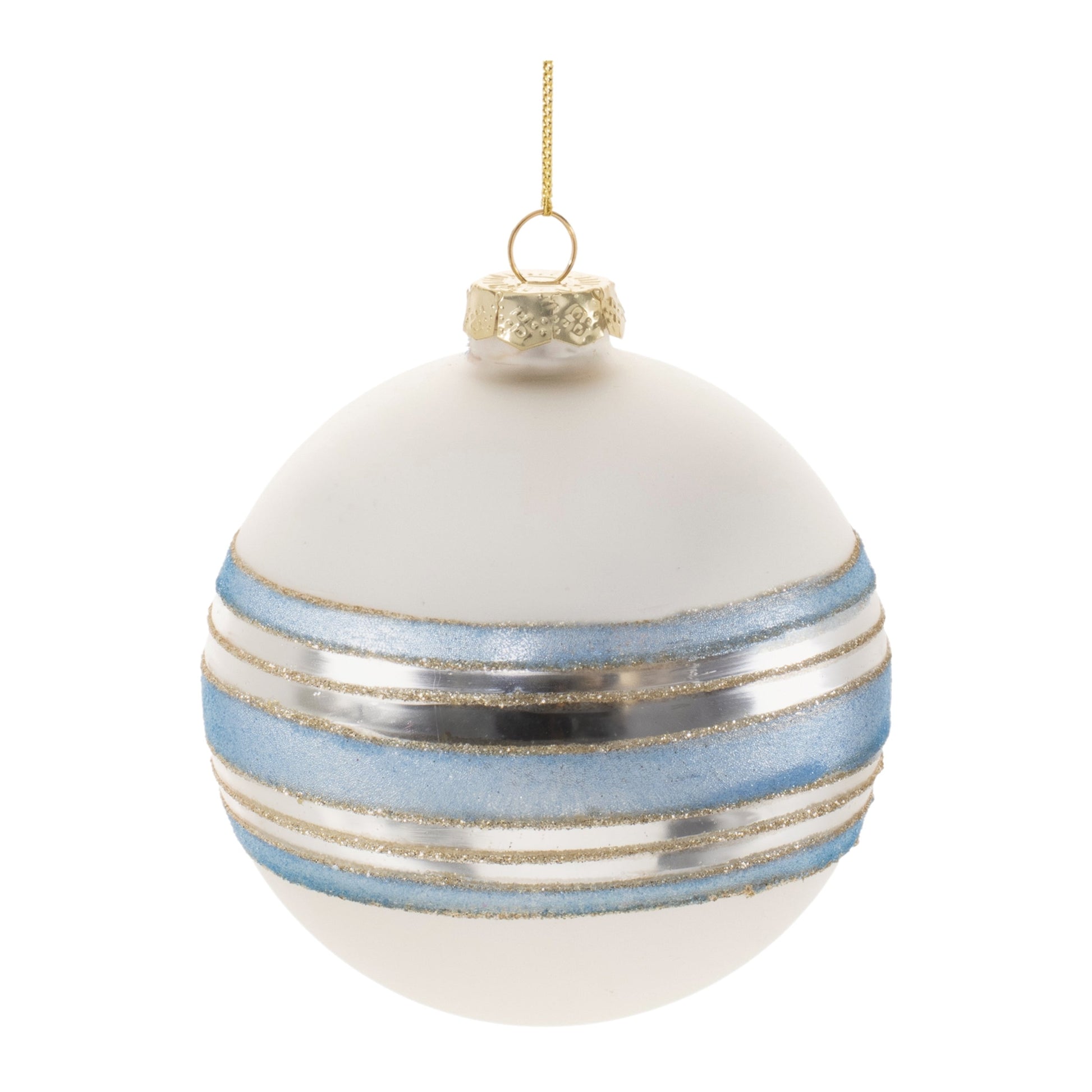 Striped-glass-ball-ornament-(set-of-6)-Christmas-Ornaments