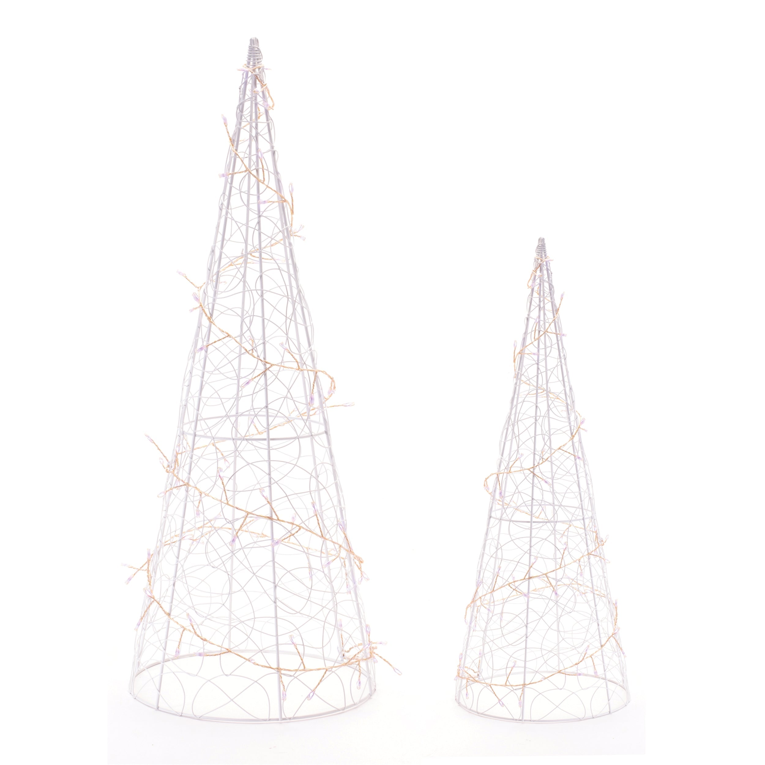 Multicolor LED Tree (Set of 2)