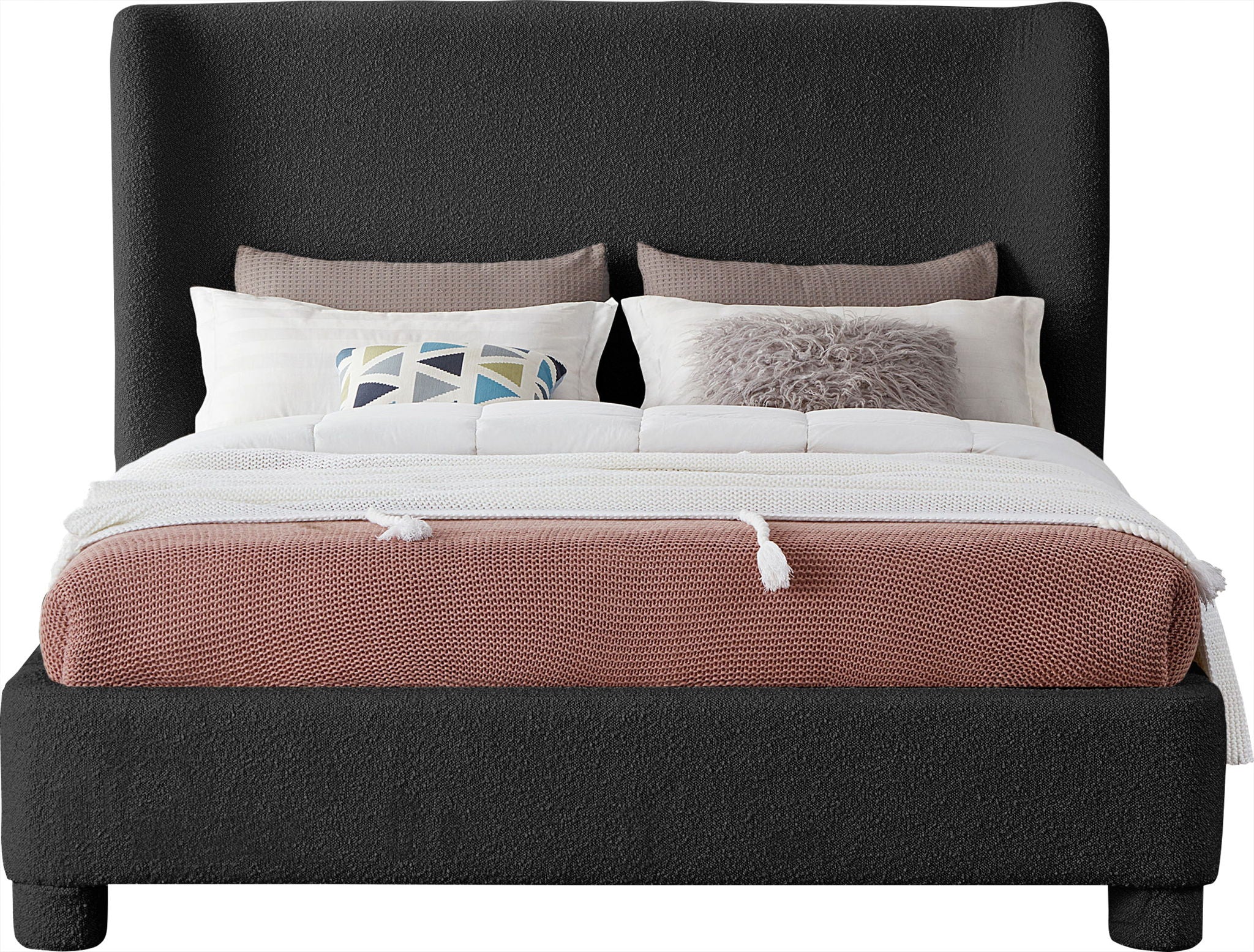 Penny - Boucle Fabric Bed - Best Buy Furniture