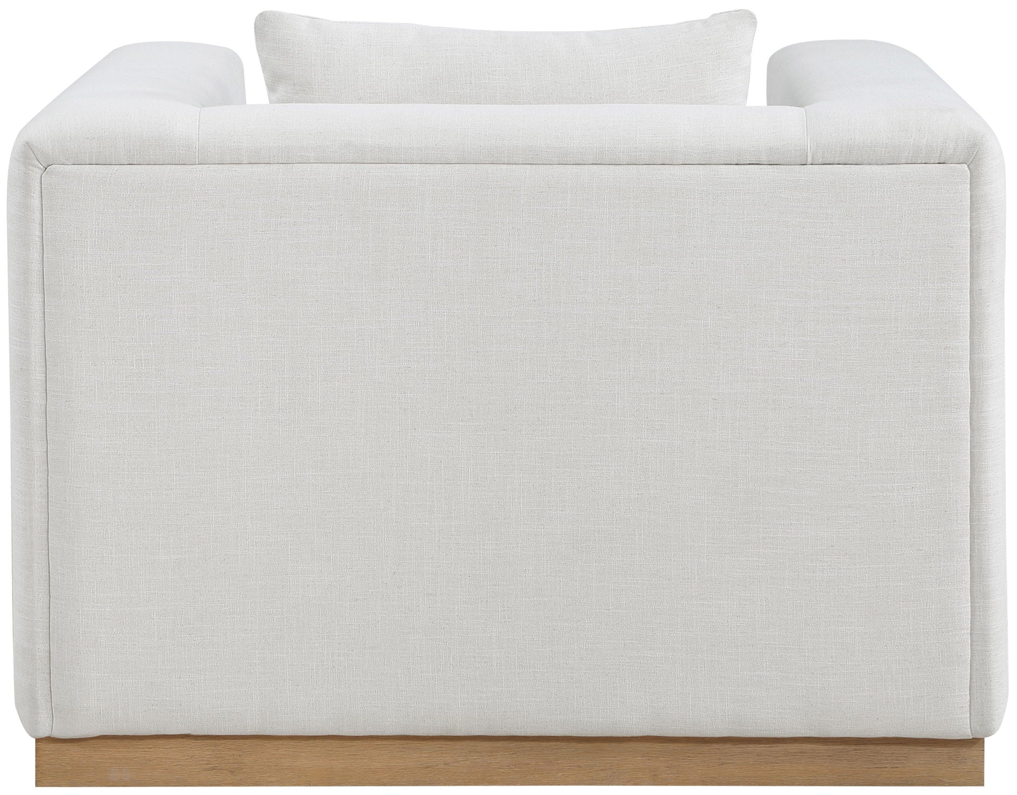 Alfie - Linen Textured Fabic Chair