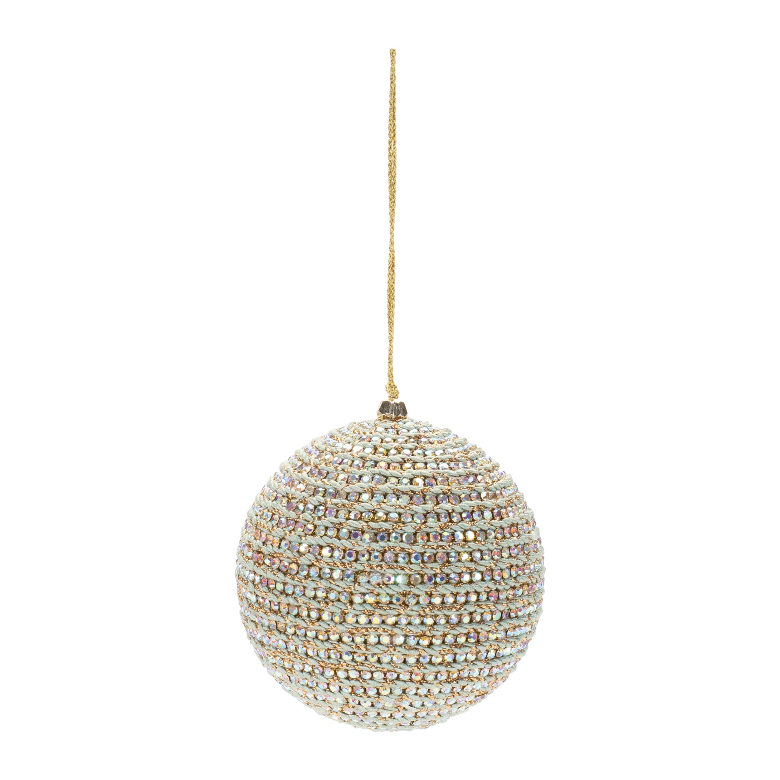 Jeweled ball ornament (set of 4)
