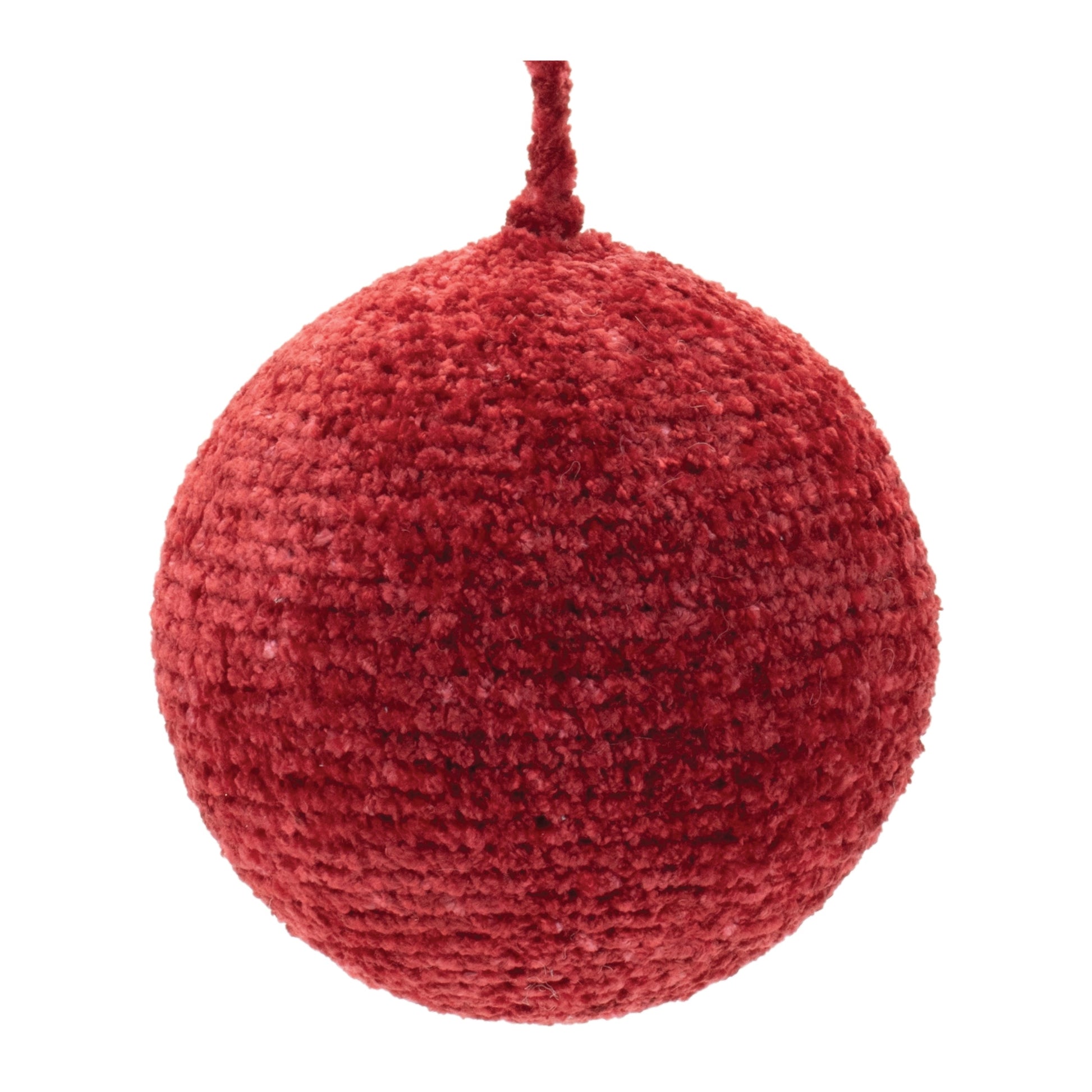 Chenille-ball-ornament-(set-of-3)-Christmas-Ornaments