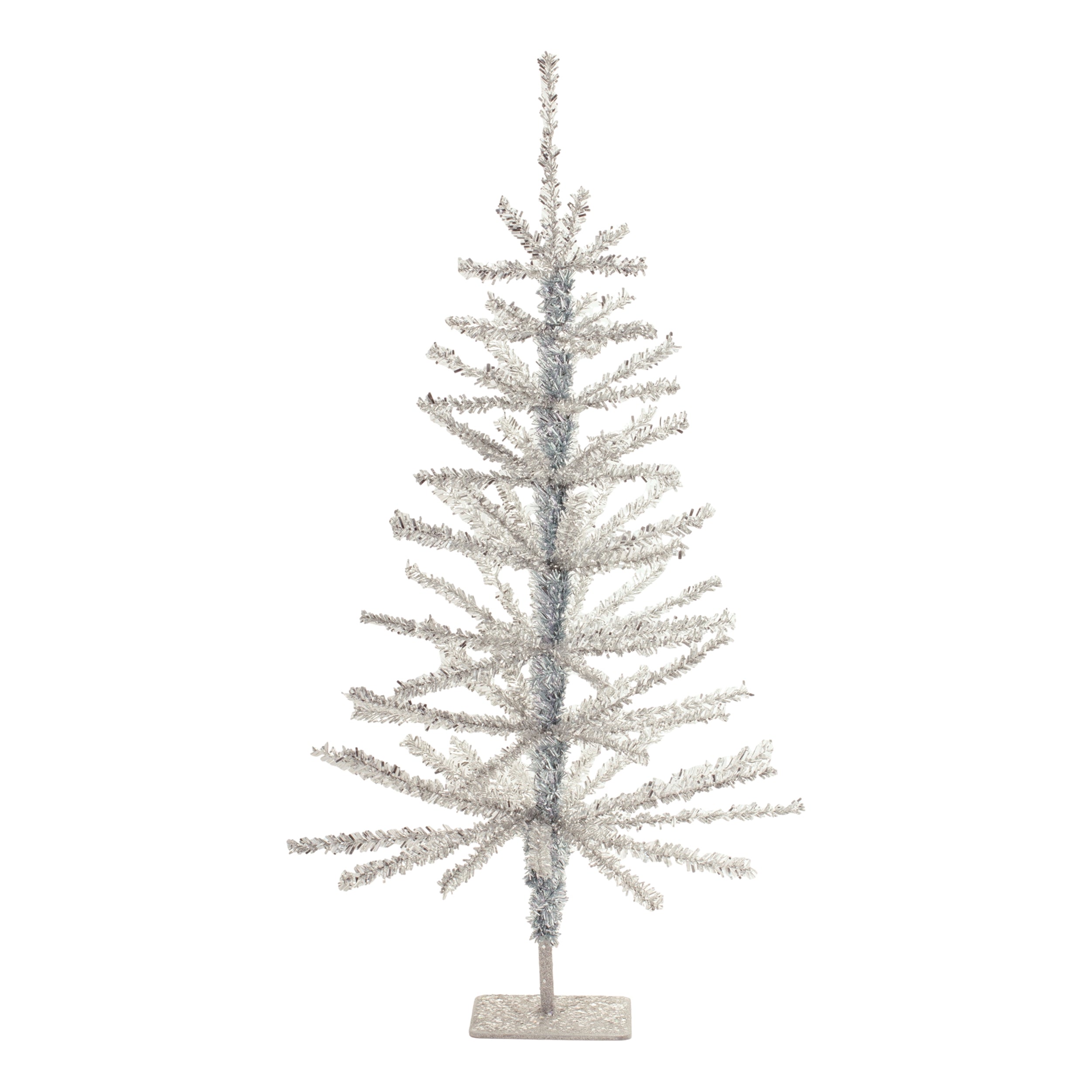Tinsel-pine-tree-(set-of-2)-Christmas-Decor