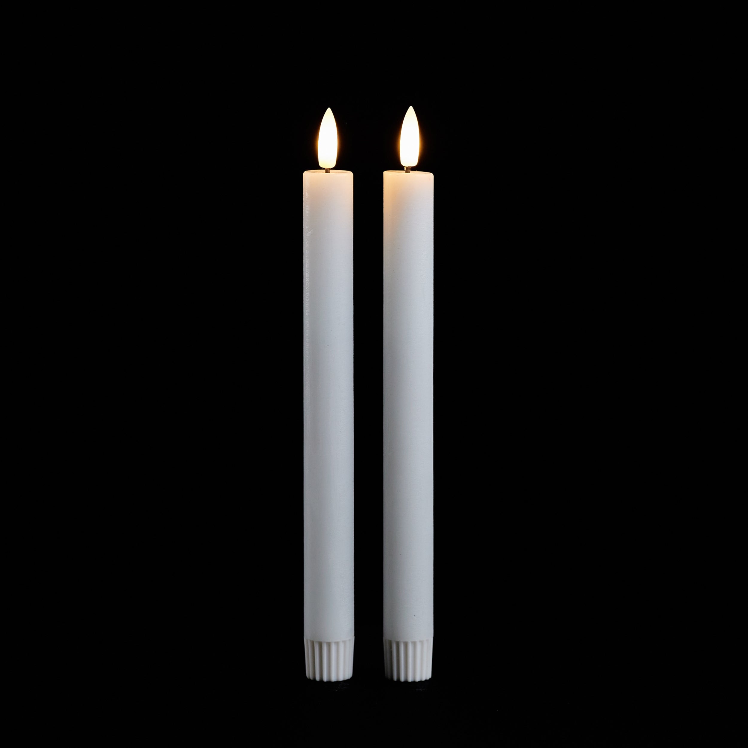 FIA Wick White Taper Candle (Set of 2)
