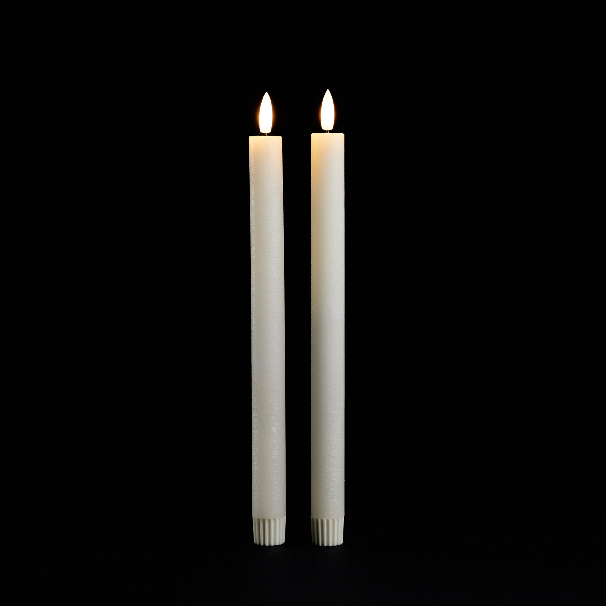 FIA Wick Ivory Taper Candle (Set of 2)