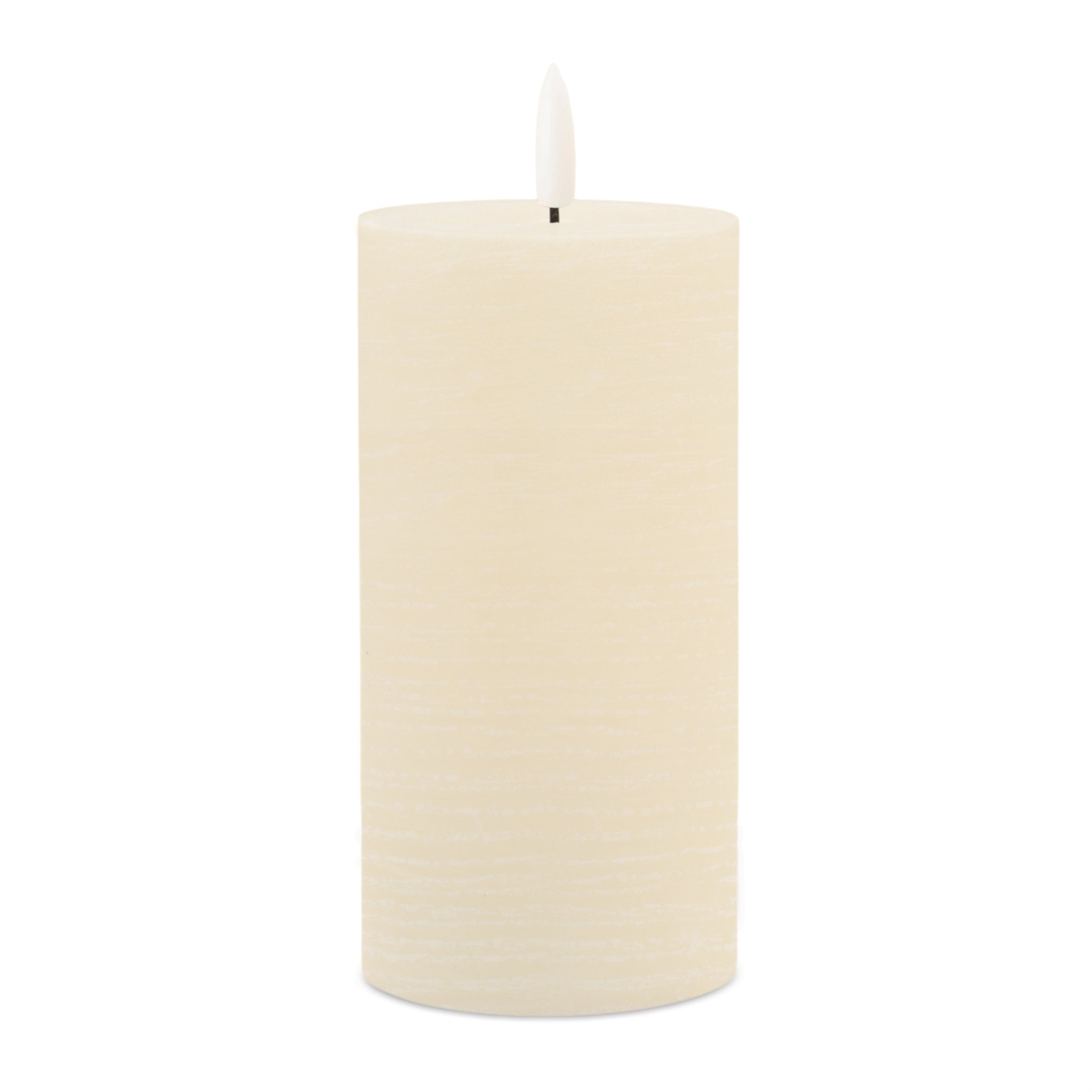 FIA Wick Ivory Pillar Candle (Set of 2)