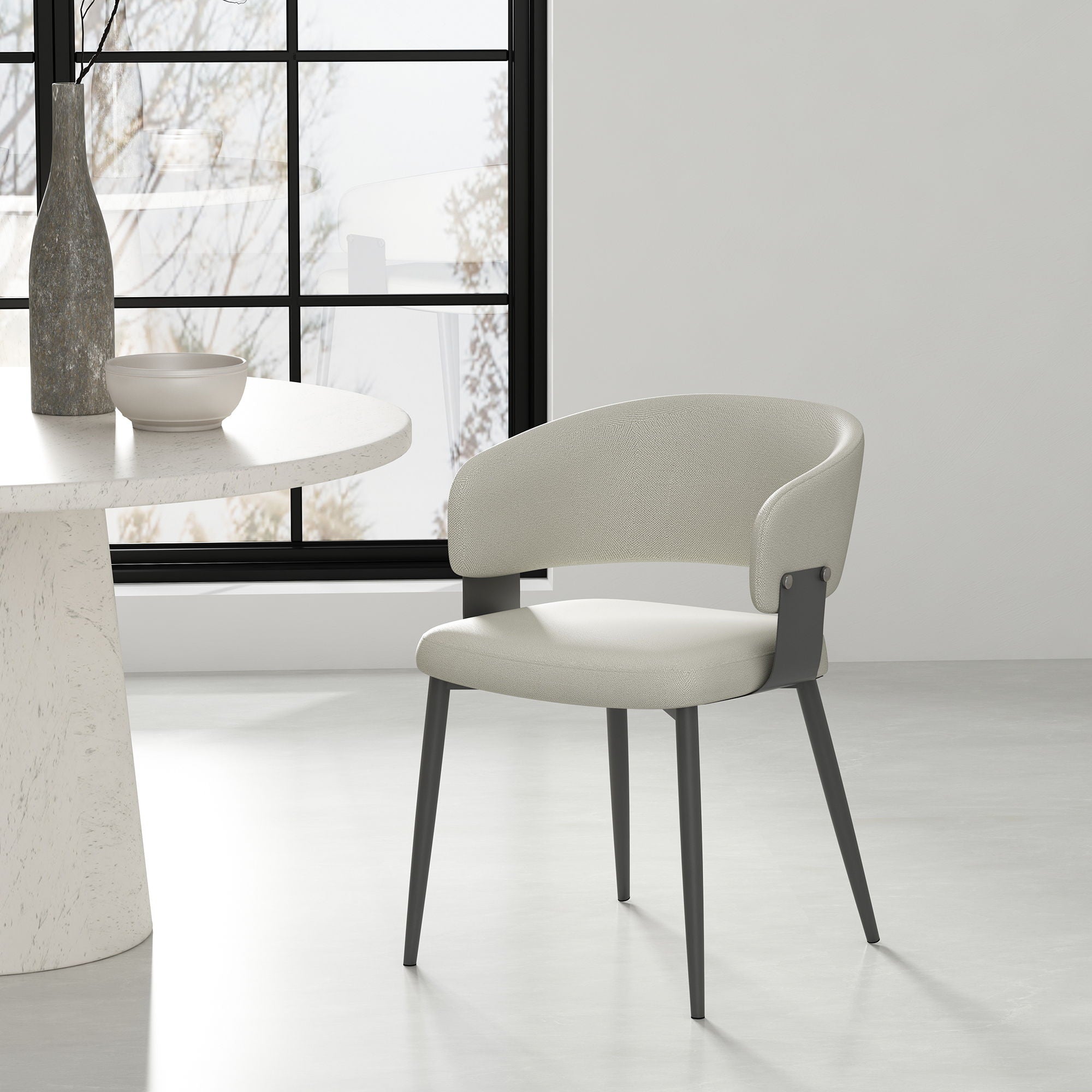 Luce - Dining Chair - Oatmeal