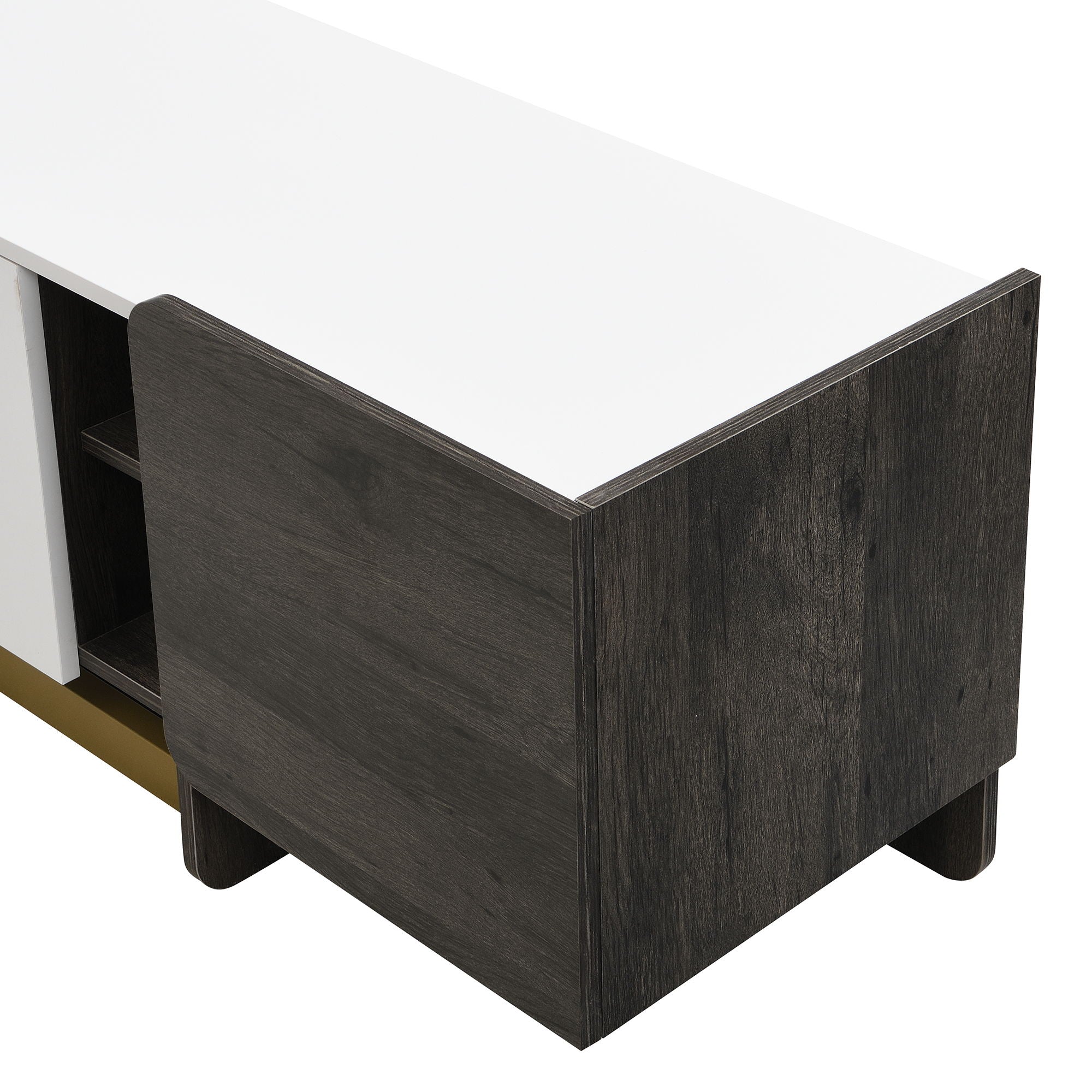 Modern TV Stand And Coffee Table (Set of 2)