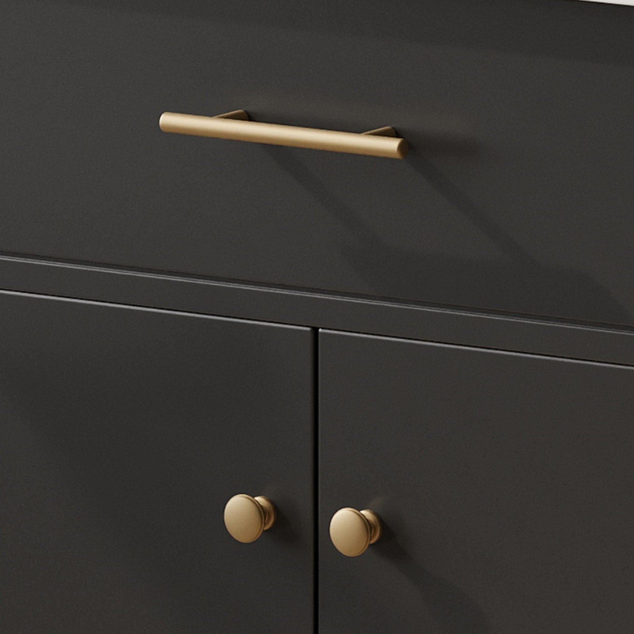 Bathroom Vanity With Sink, Soft Close Doors And Adjustable Shelf