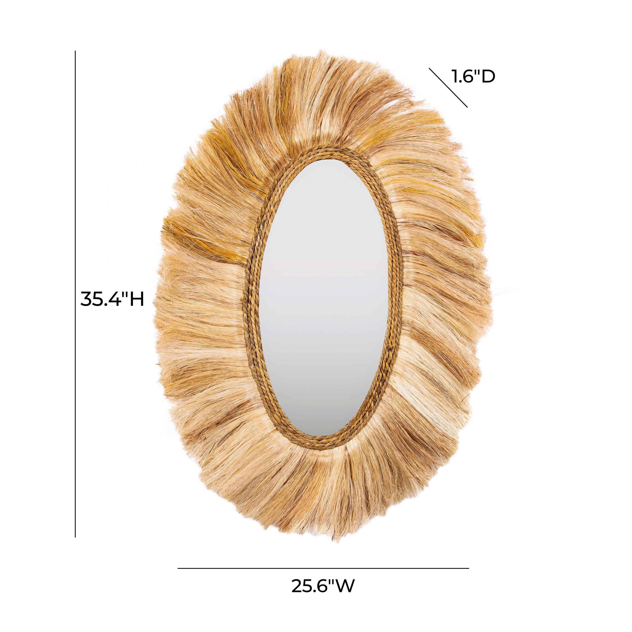 Tribal - Mirror - Beige