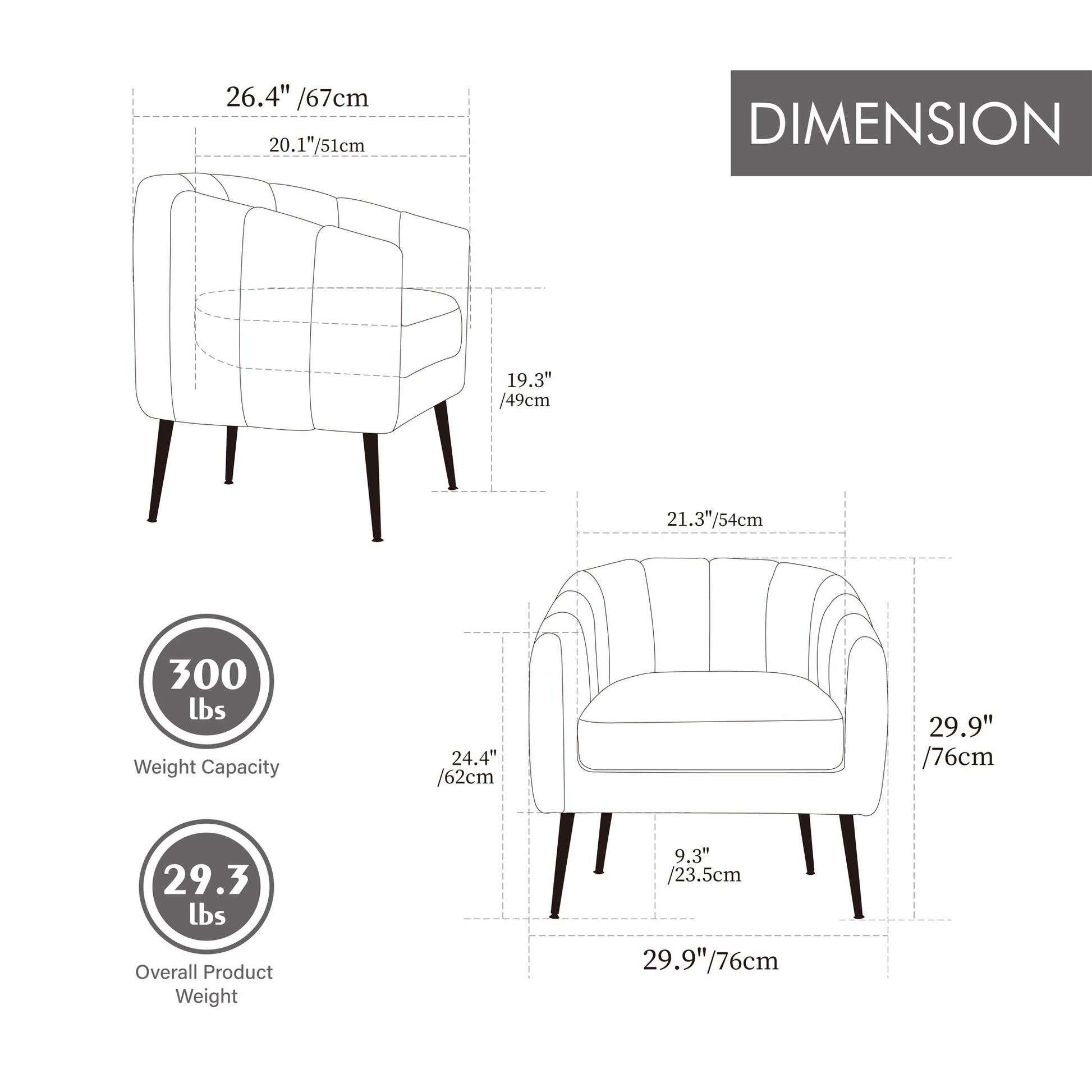 3 Piece Living Room Furniture Set Sofa & Armchairs - Best Buy Furniture