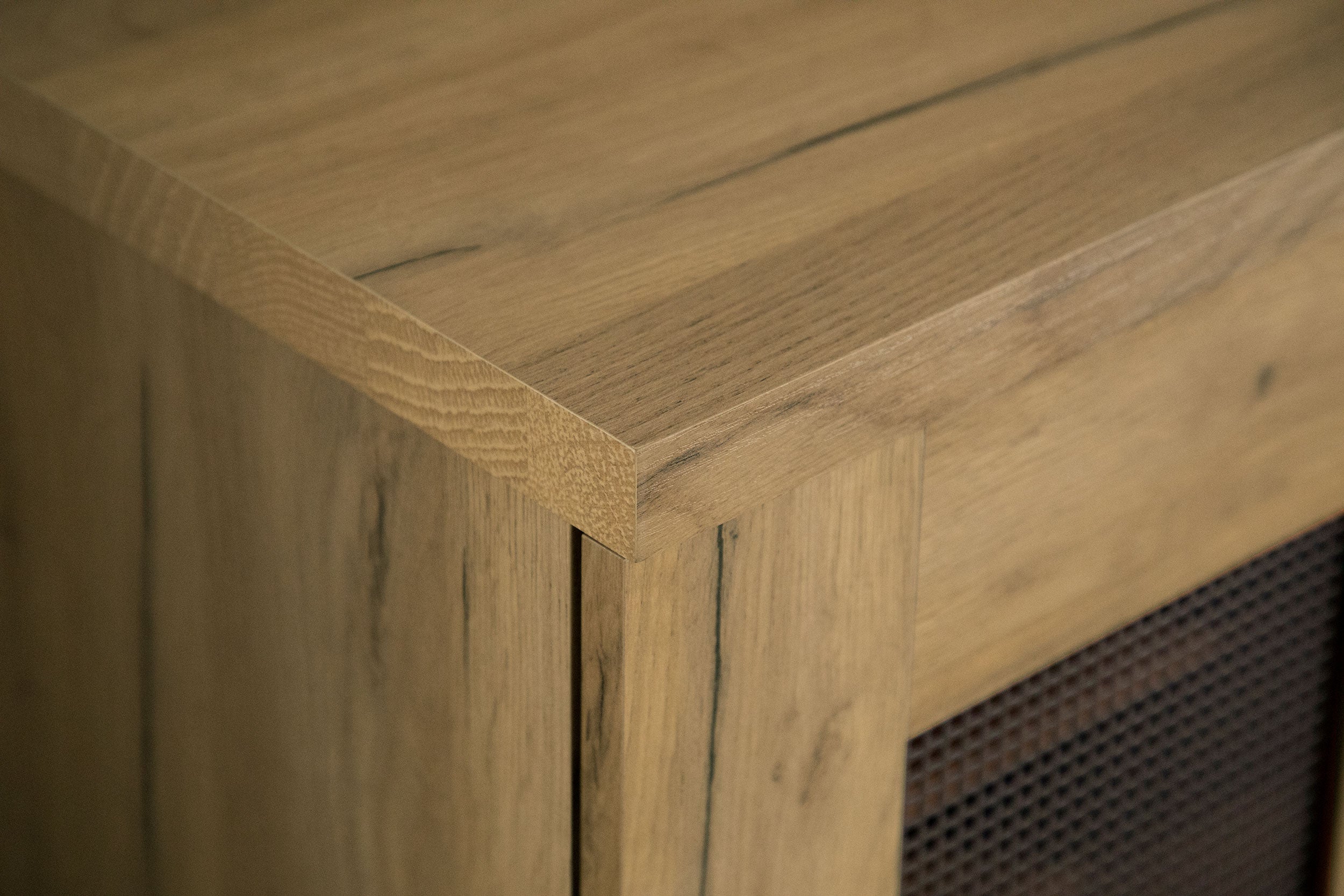 Bristol 6-shelf Engineered Wood Shoe Cabinet Golden Oak-CoasterEveryday
