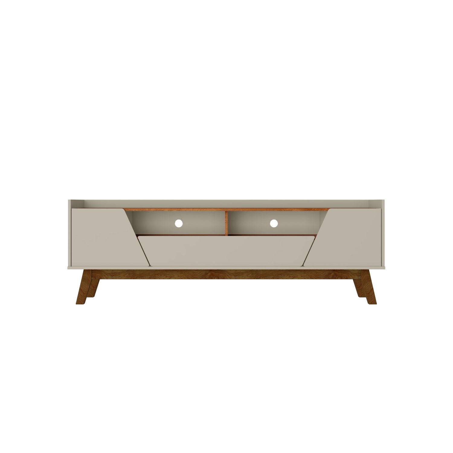 Marcus - TV Stand With 4 Shelves And Soft Close Doors