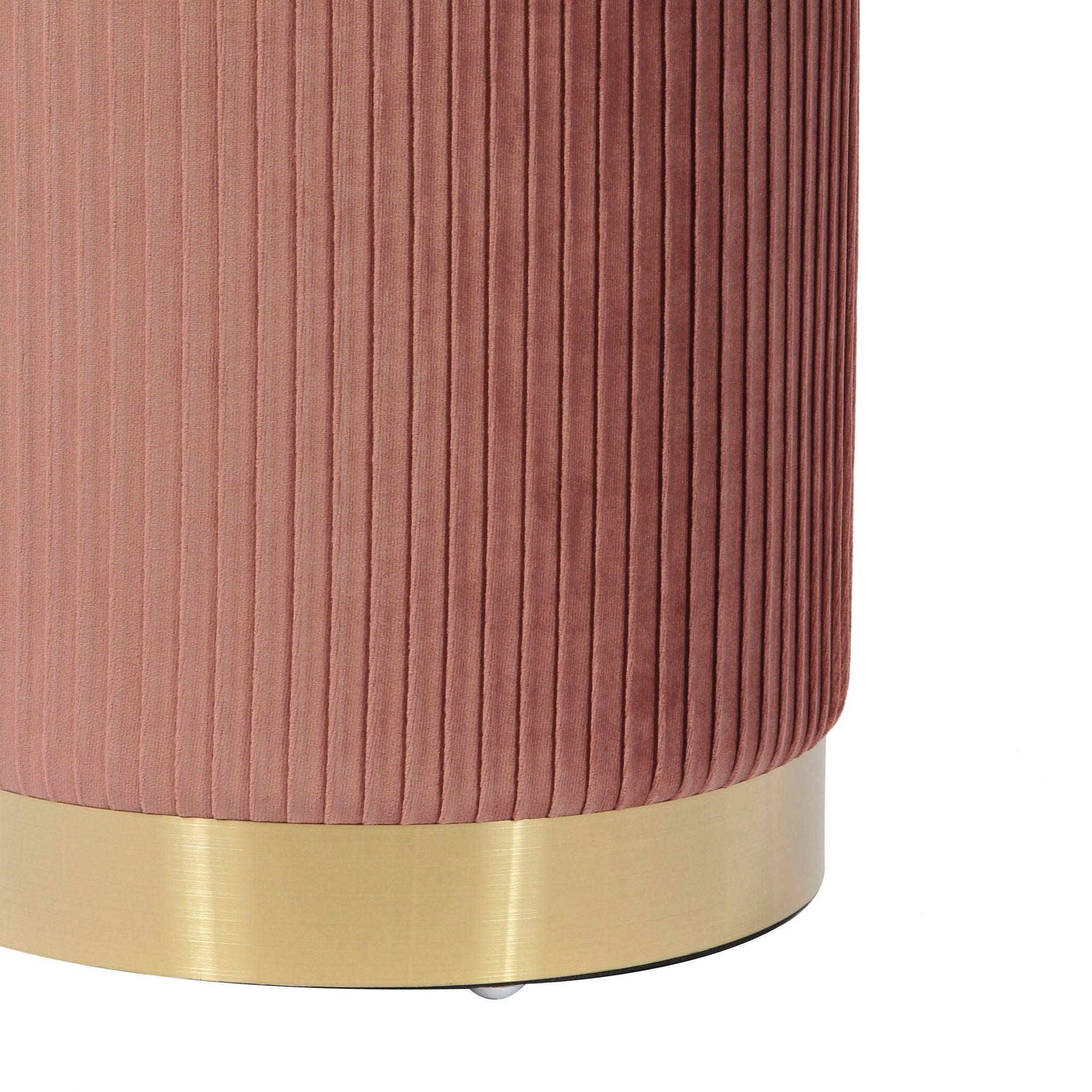 Zoe - Velvet Storage Ottoman