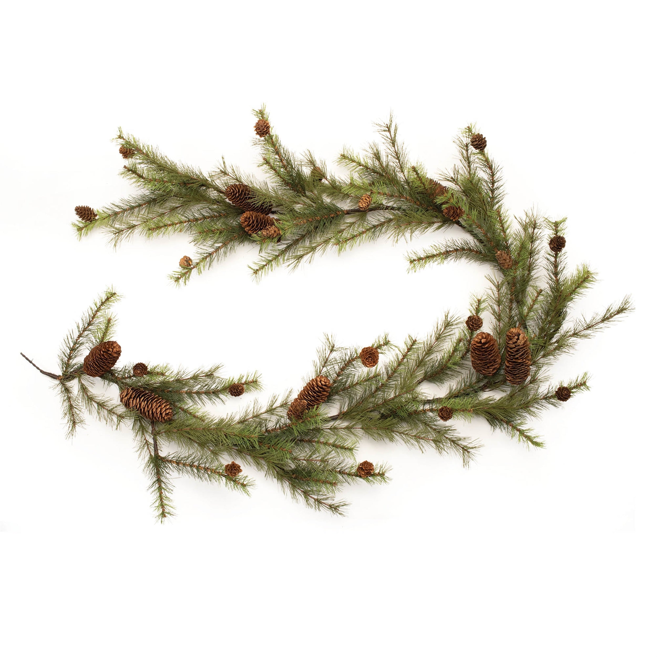 Pine-and-Pinecone-Garland-6'L-Wreaths-&-Garlands
