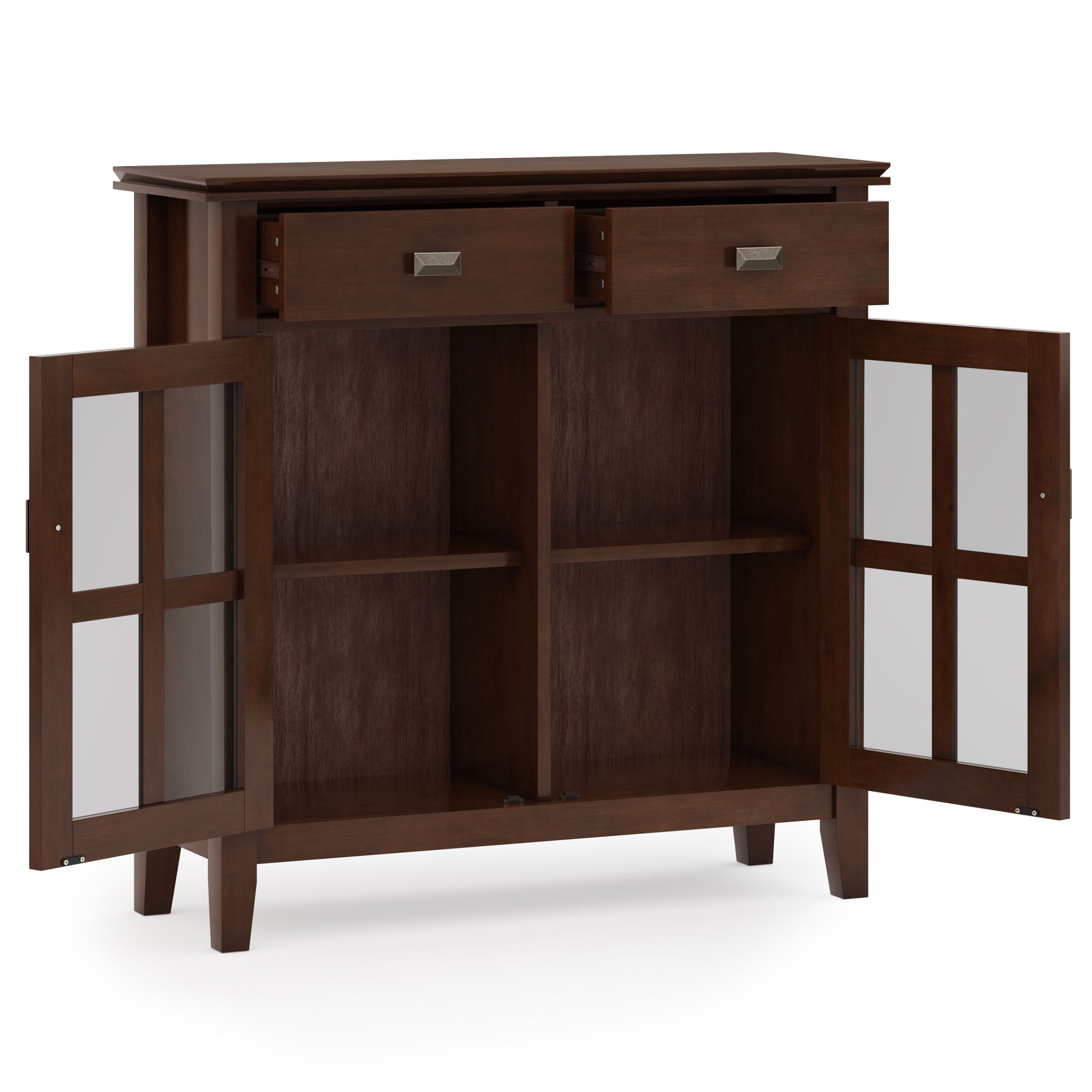 Artisan - Entryway Storage Cabinet - Russet Brown - Best Buy Furniture