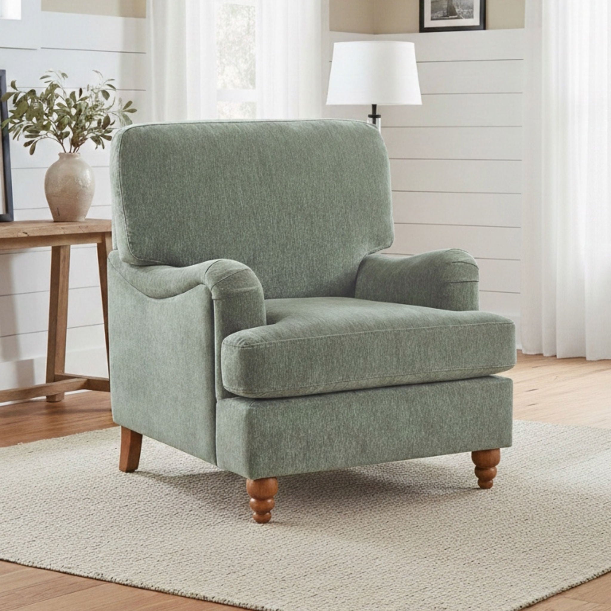 Candor - Arm Chair With English Roll Arms