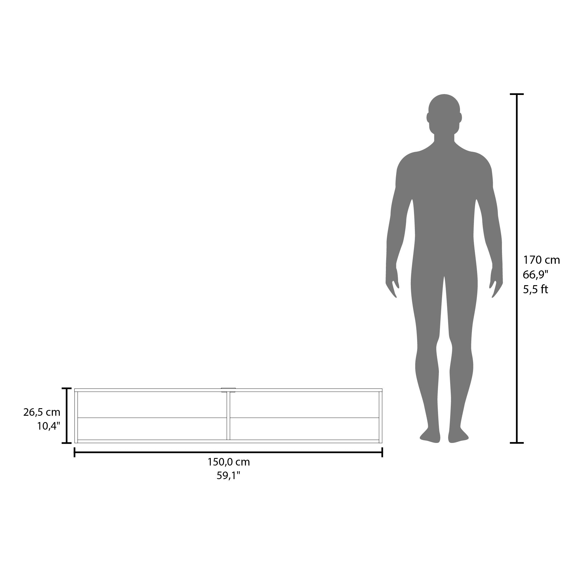 Moore - Floating TV Stand - Best Buy Furniture