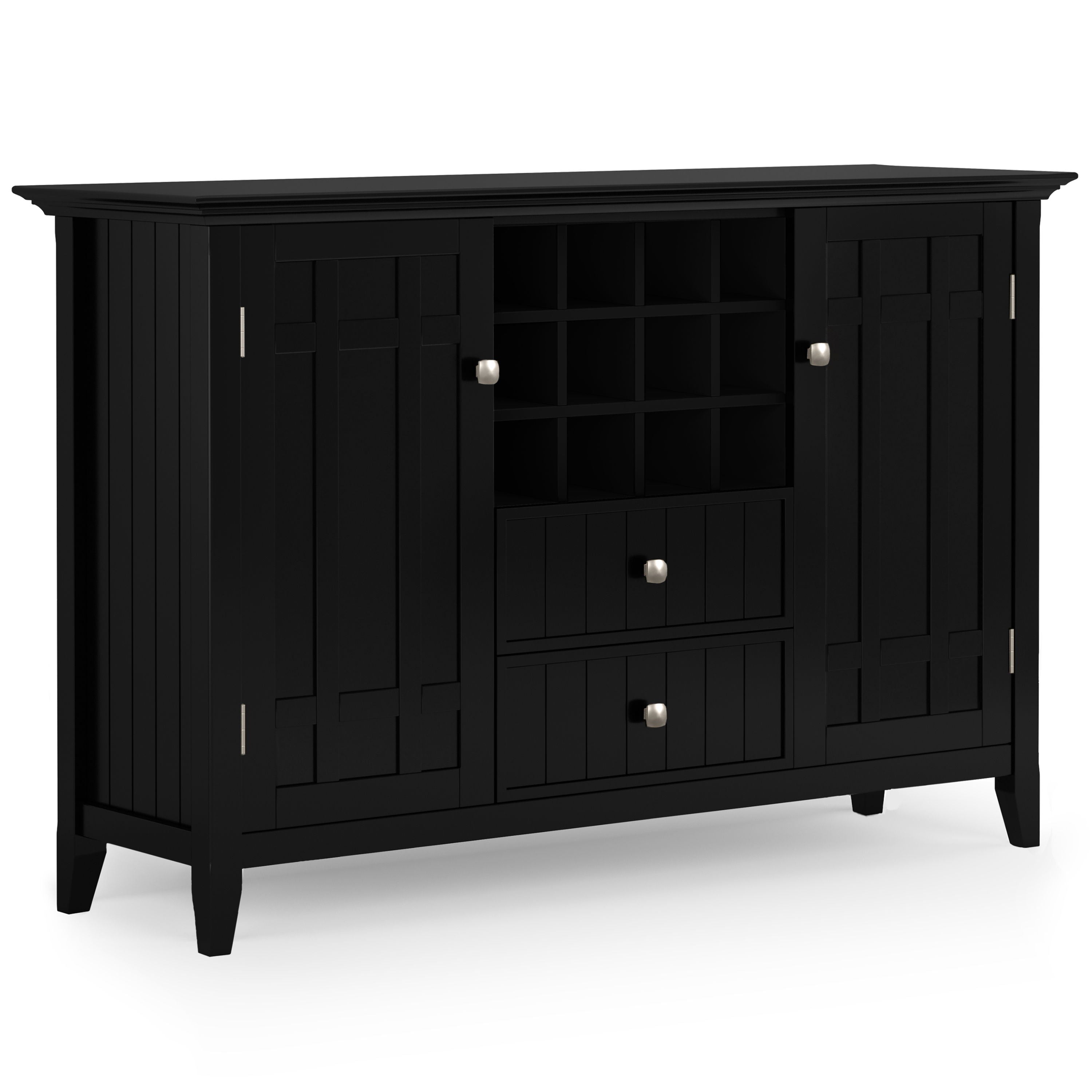 Bedford - Sideboard Buffet And Wine Rack - Best Buy Furniture