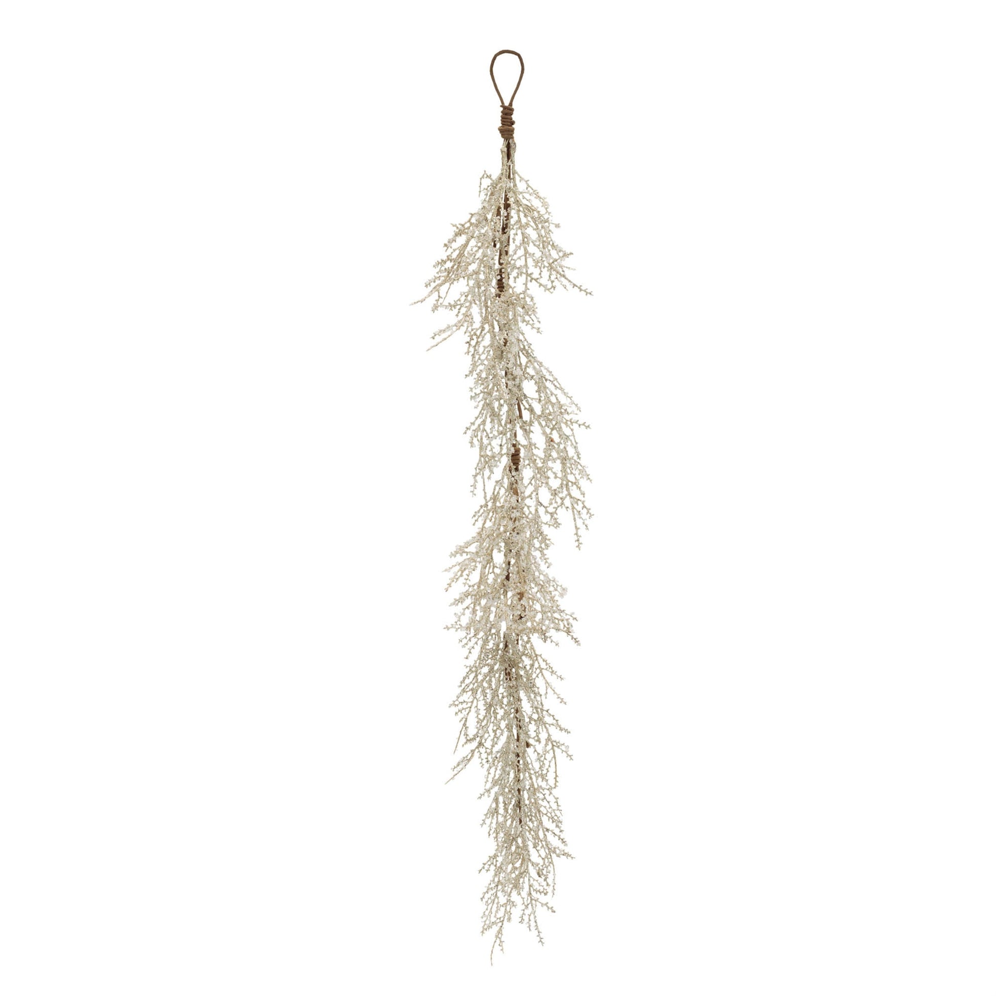 Iced-Twig-Garland-5'L-Wreaths-&-Garlands
