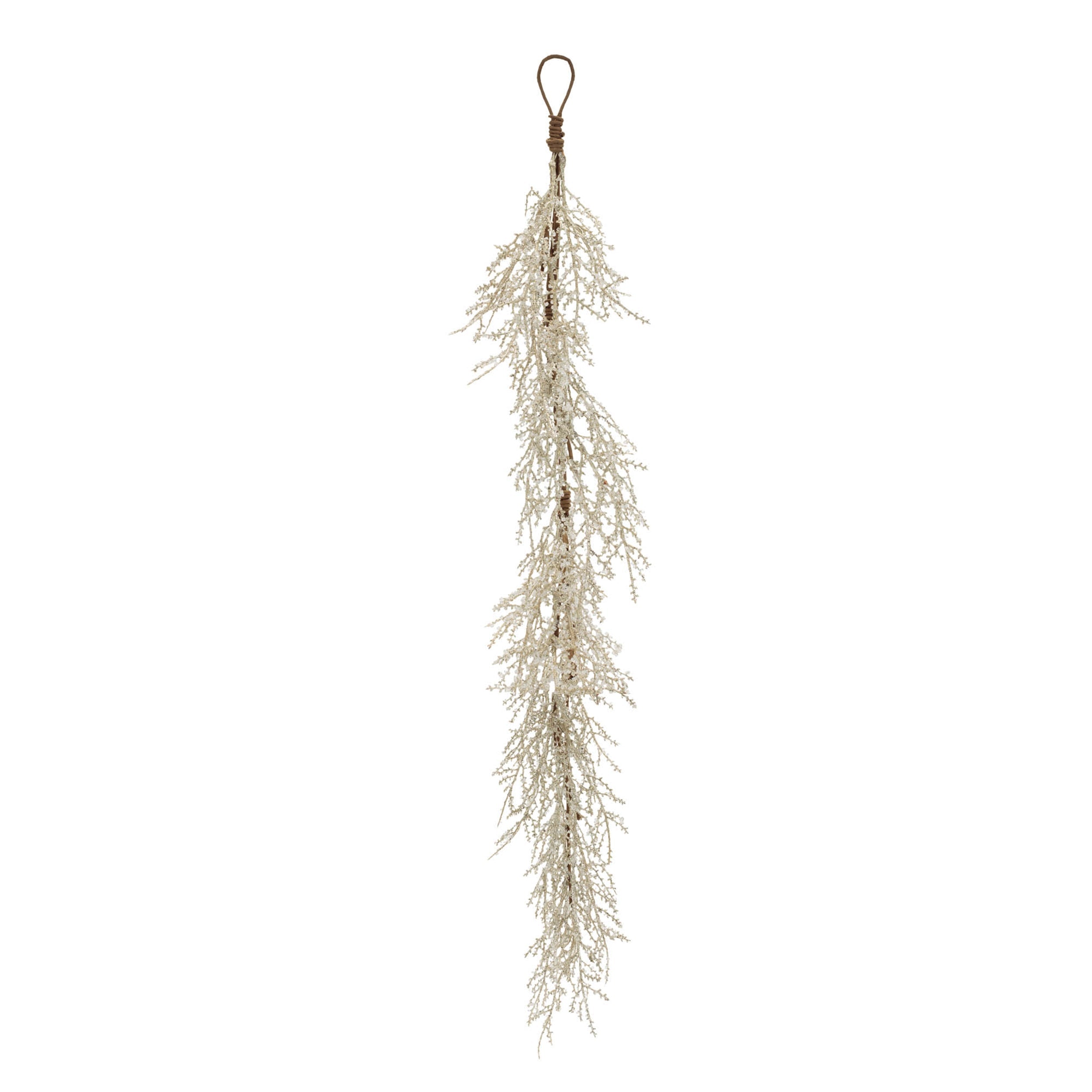 Iced-Twig-Garland-5'L-Wreaths-&-Garlands