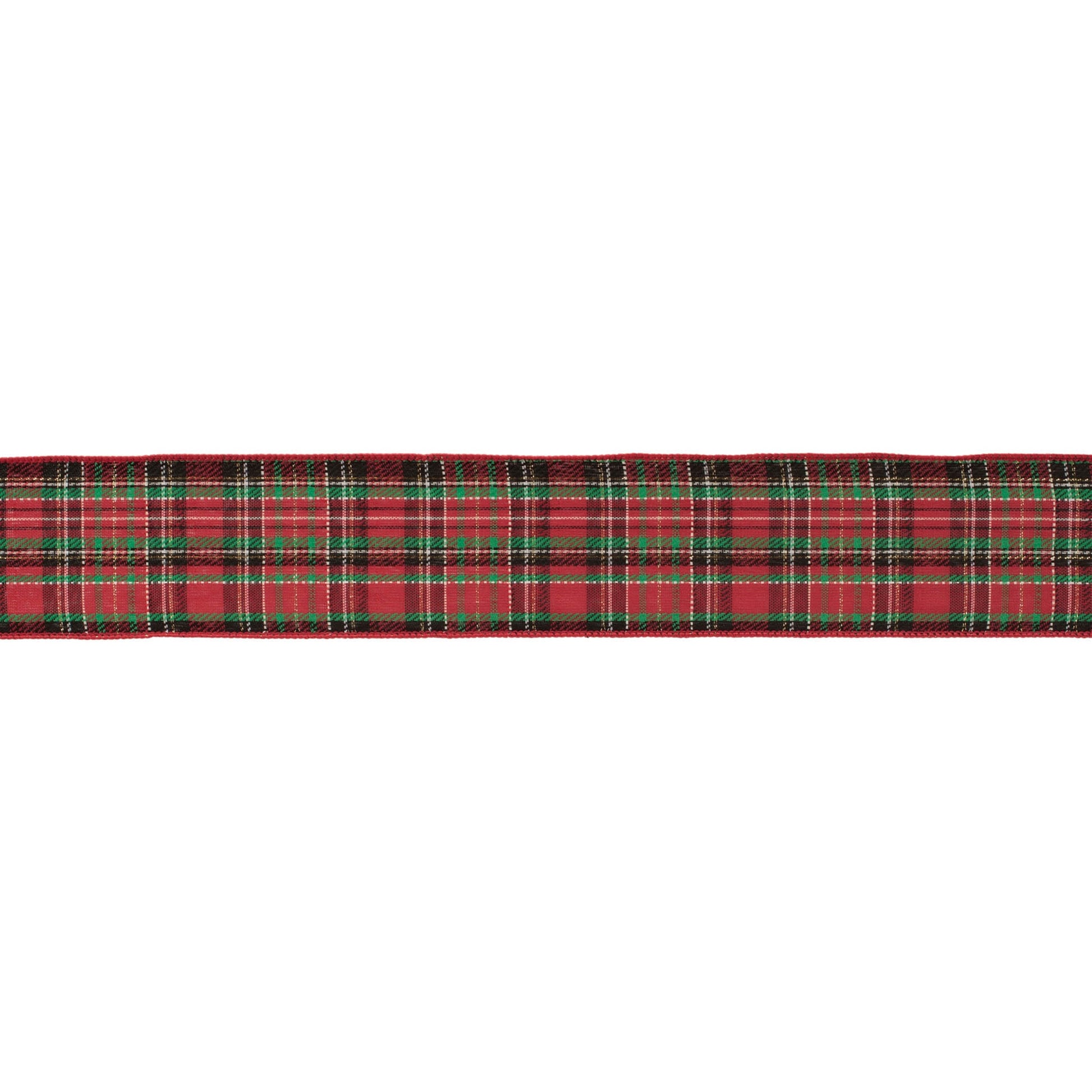 Tartan-plaid-wired-ribbon-(set-of-2)-Ribbons-&-Trim