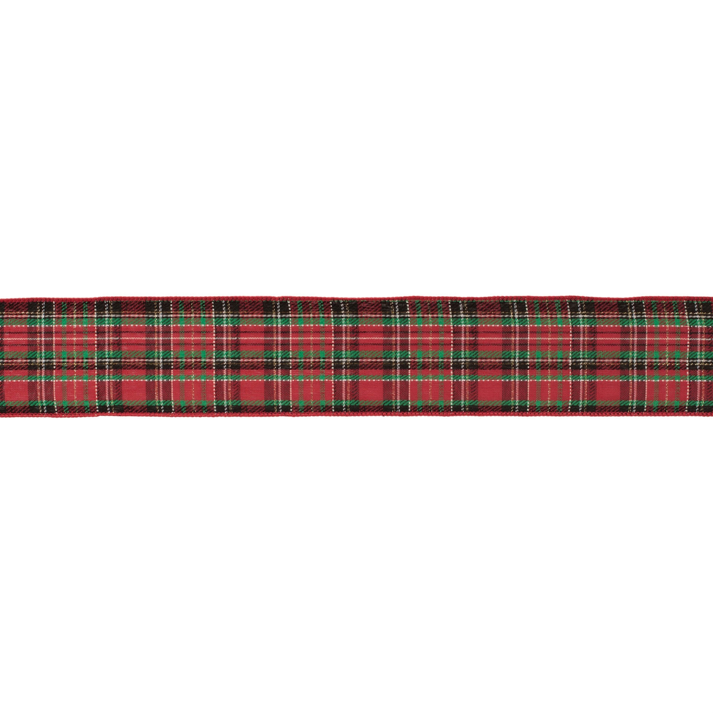 Tartan-plaid-wired-ribbon-(set-of-2)-Ribbons-&-Trim
