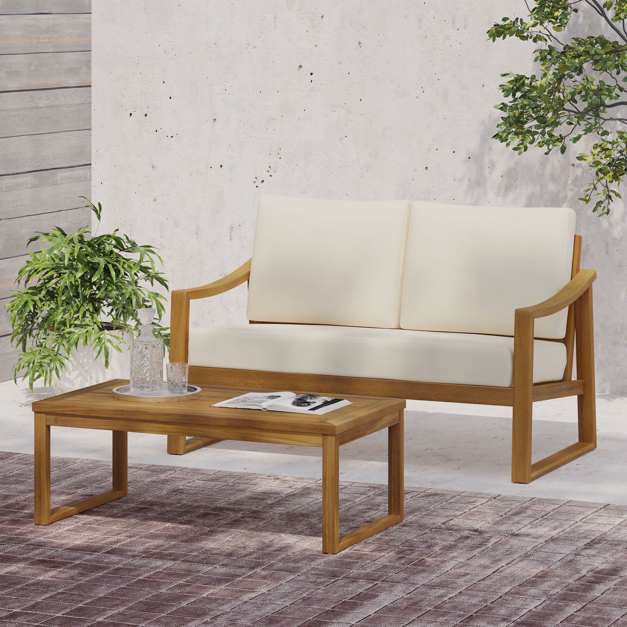 Samwell - Coffee Table & Loveseat Set