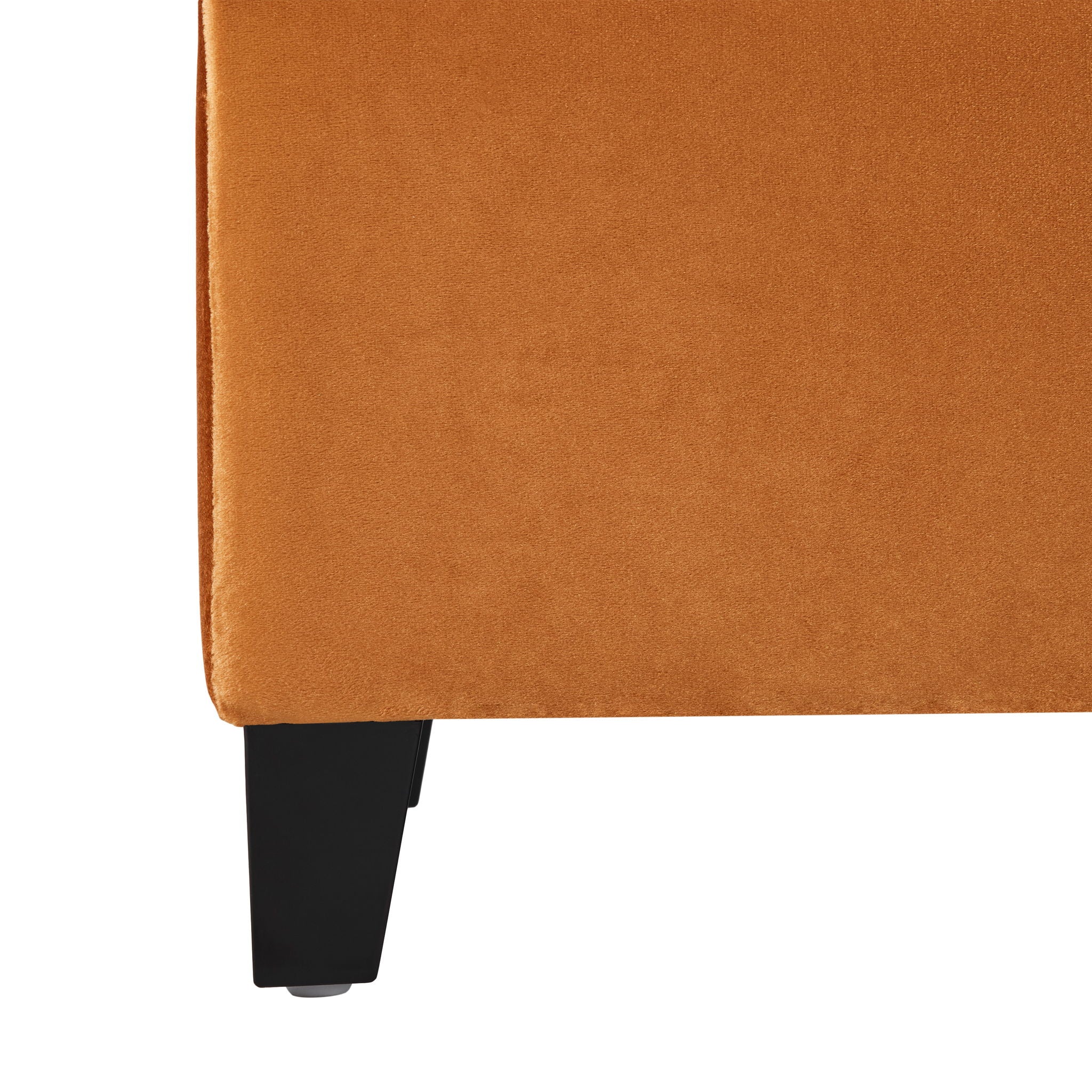Wendover - Elegant Velvet Tufted Storage Bench With Lift-Up Top And Birch Wood Legs