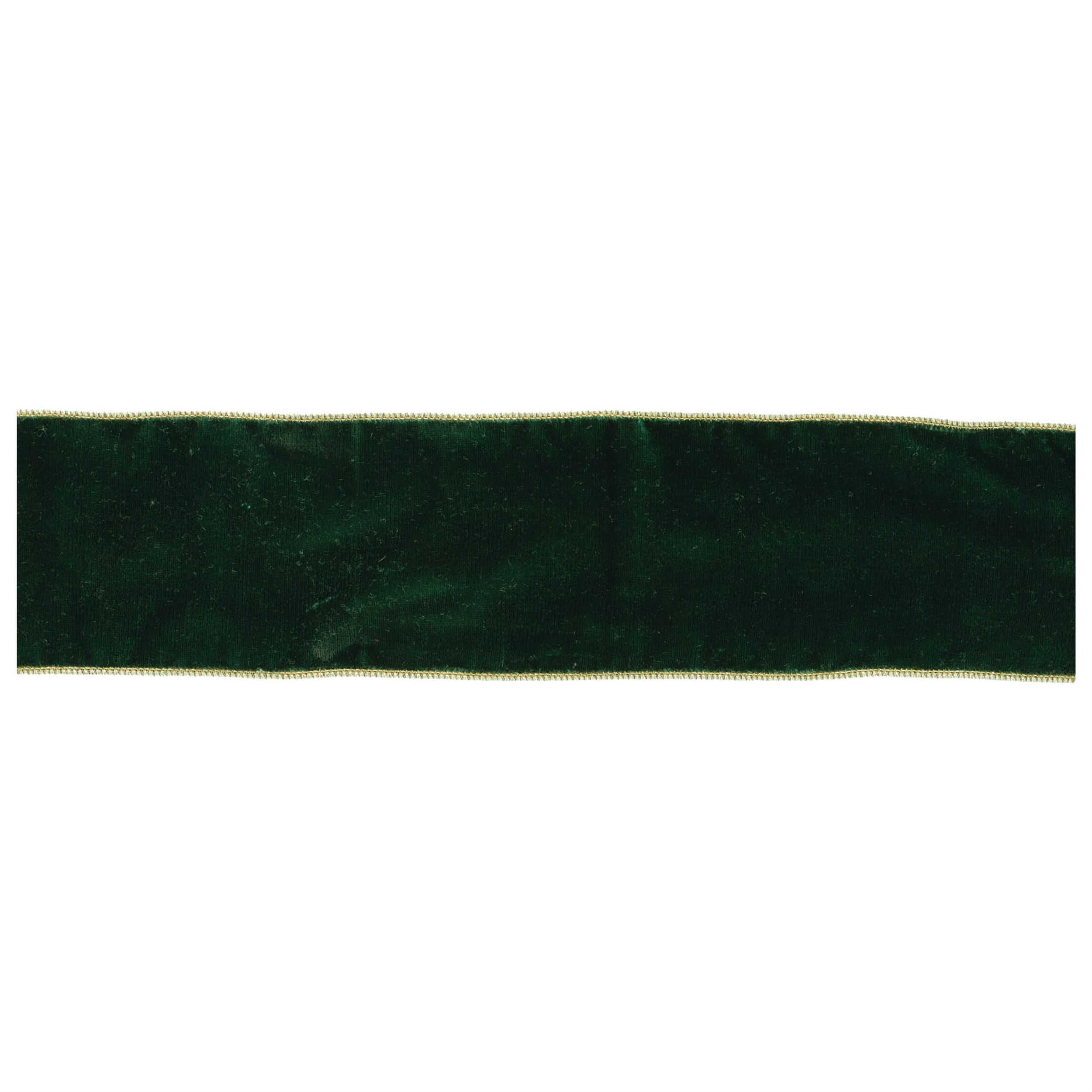 Green Wired Ribbon 4" x 10 Yds.