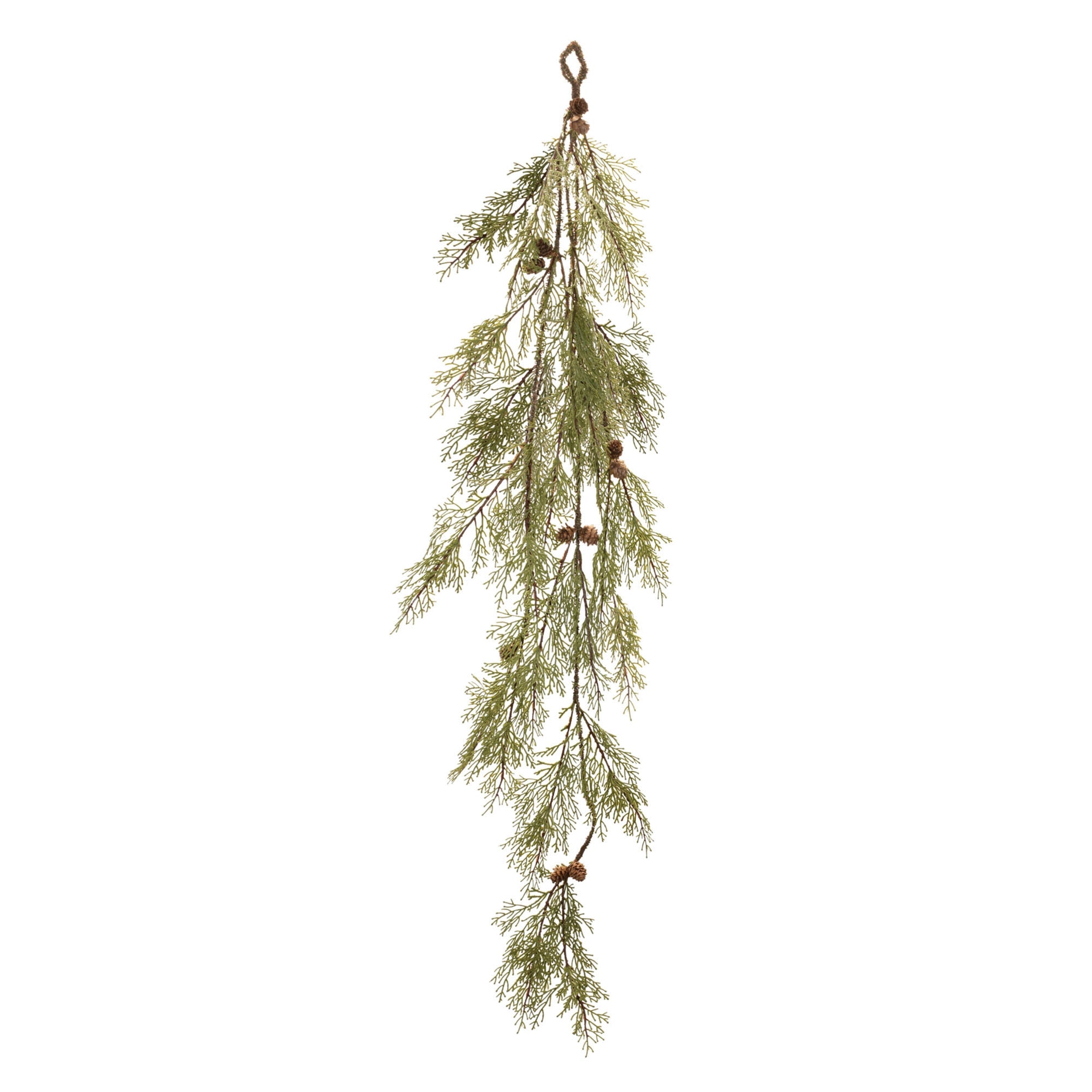 Pine-and-Pinecone-Garland-(Set-of-2)-Wreaths-&-Garlands