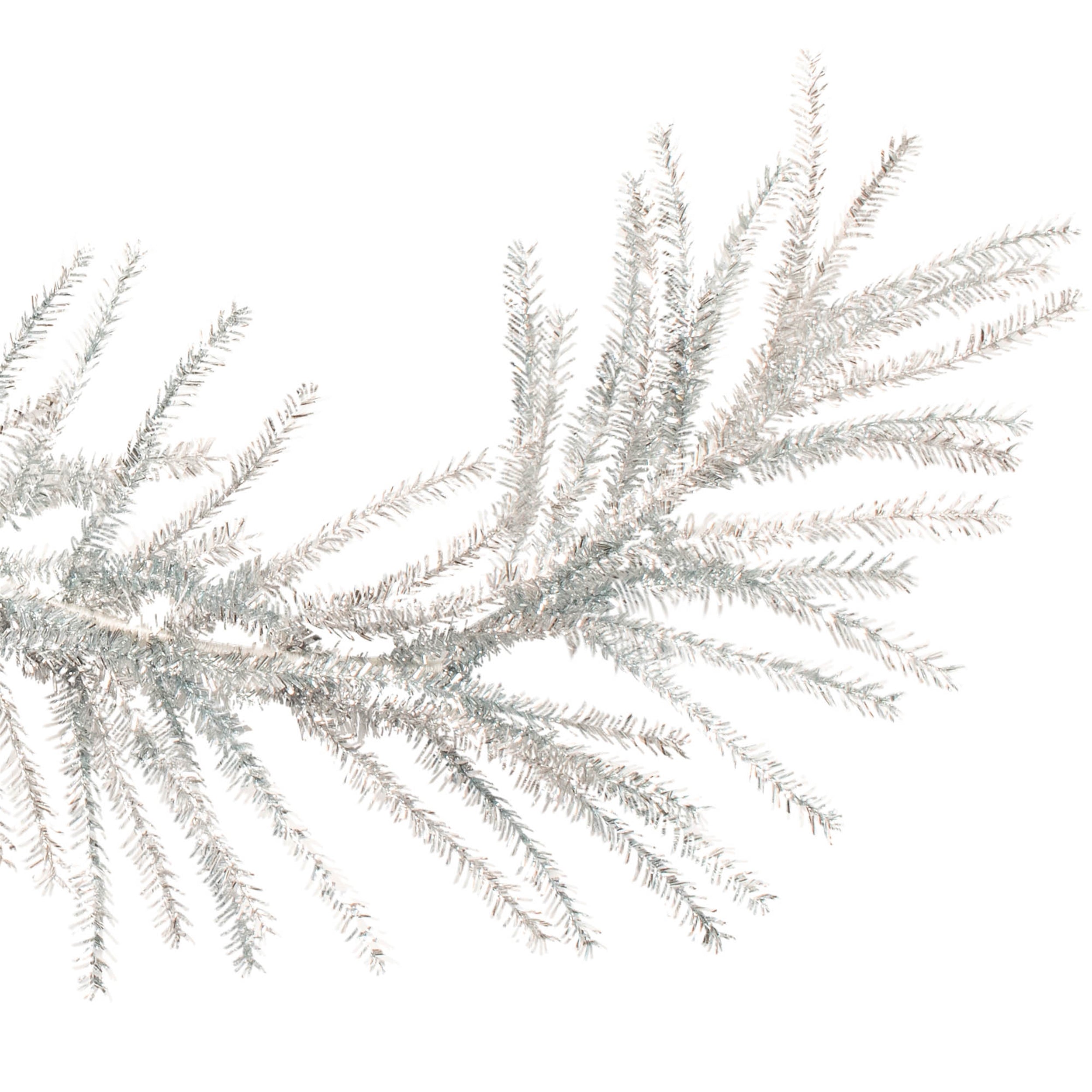 Tinsel Pine Garland 5'L