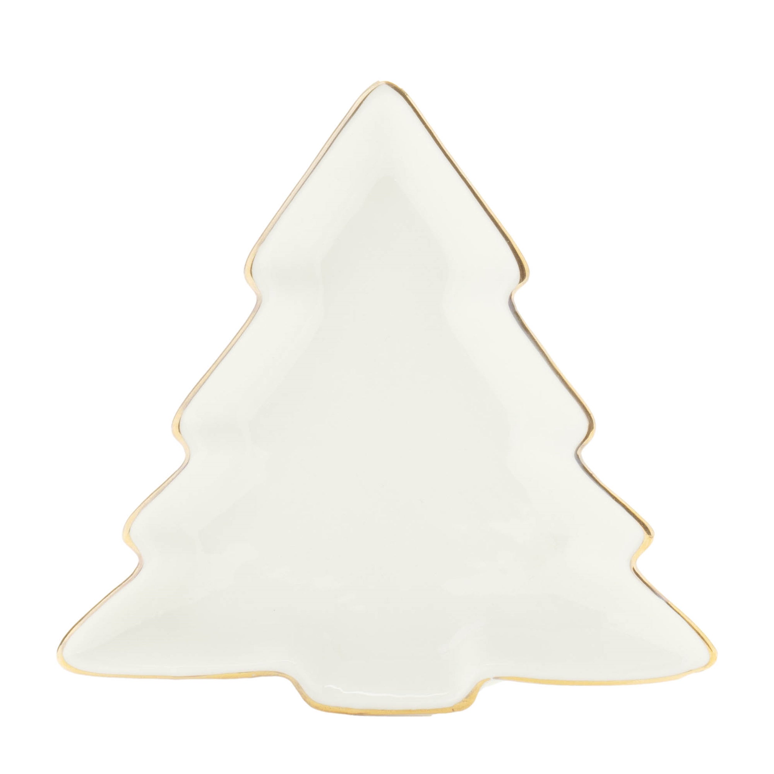 Ceramic Pine Tree Trinket Dish (Set of 6)