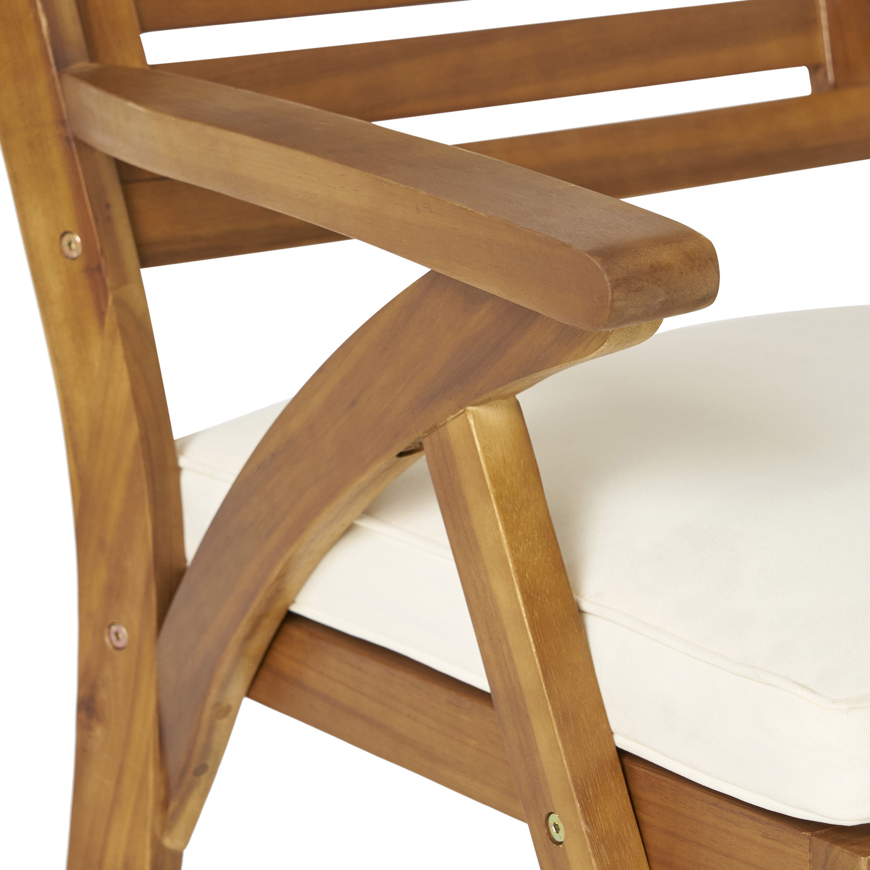Acacia Hardwood Outdoor Armchairs (set of 2)