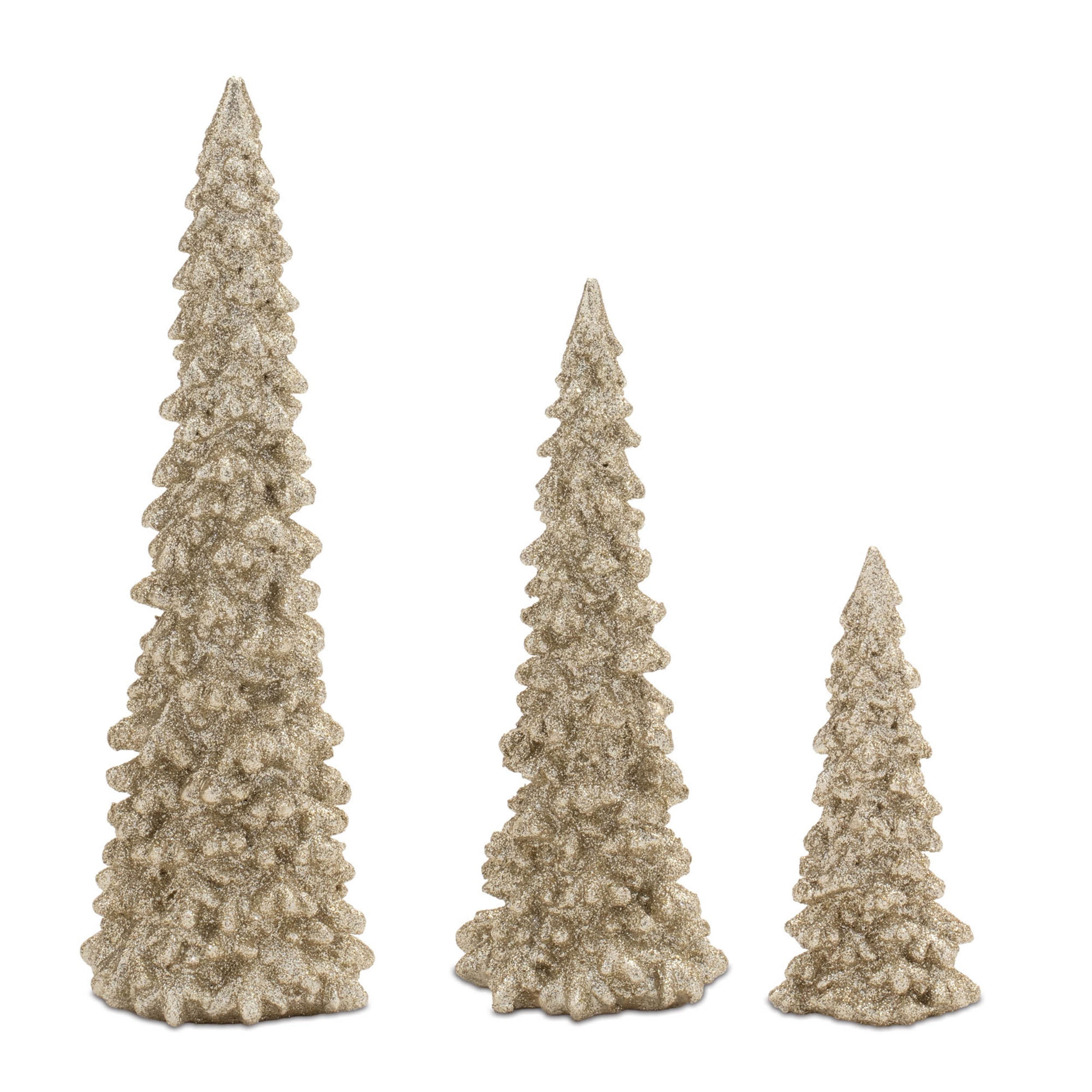 Glittered-Pine-Tree-(Set-of-3)-Christmas-Decor