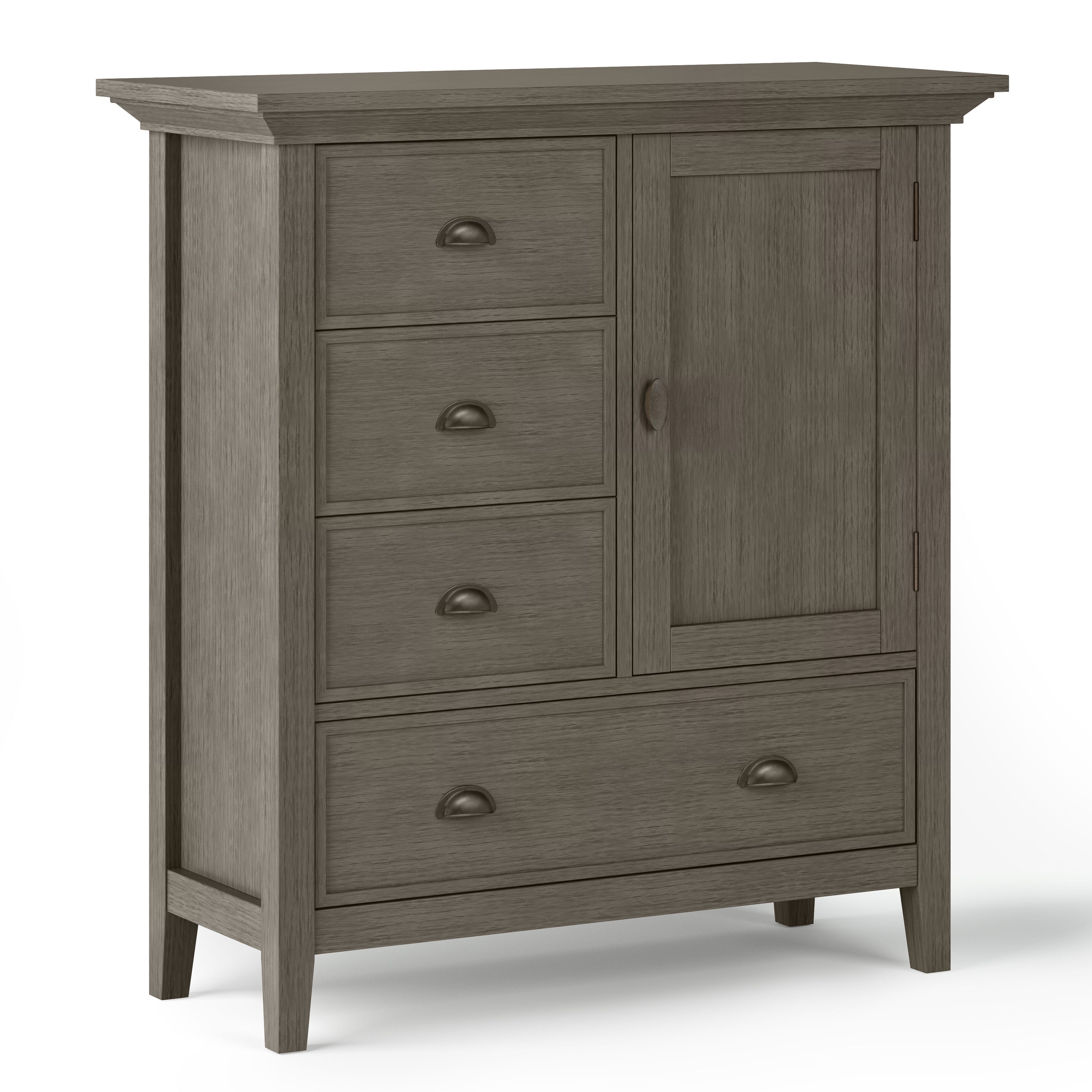 Redmond - Handcrafted Medium Storage Cabinet - Best Buy Furniture