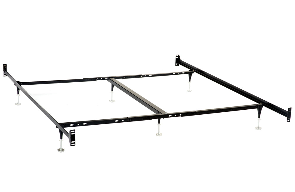 Esme California King Bed Frame Black (Headboard & Footboard)-CoasterSleep