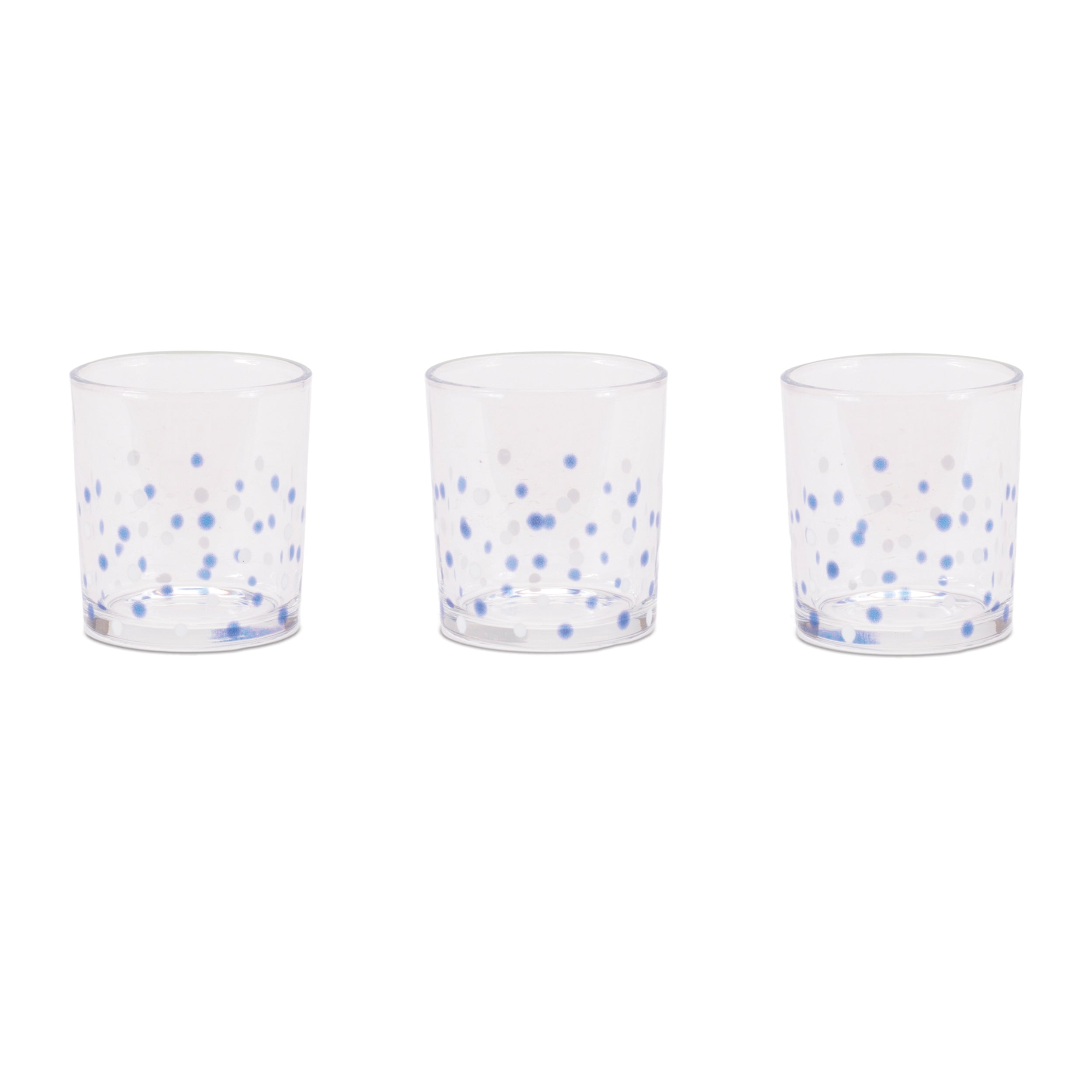 Dotted-Glass-Votive-Candle-Holder-(Set-of-3)-Candle-Holders