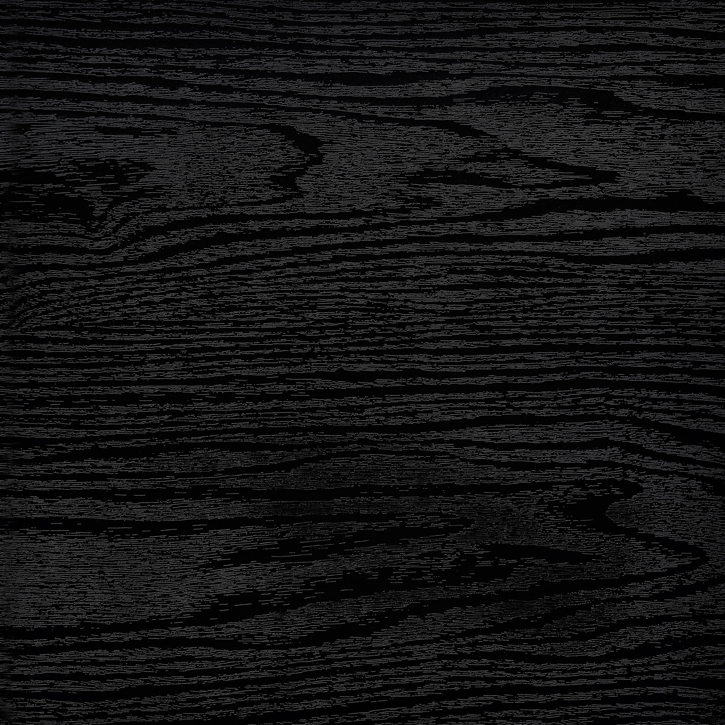Cadence Tempered Glass Full Length Standing Mirror Black Oak-