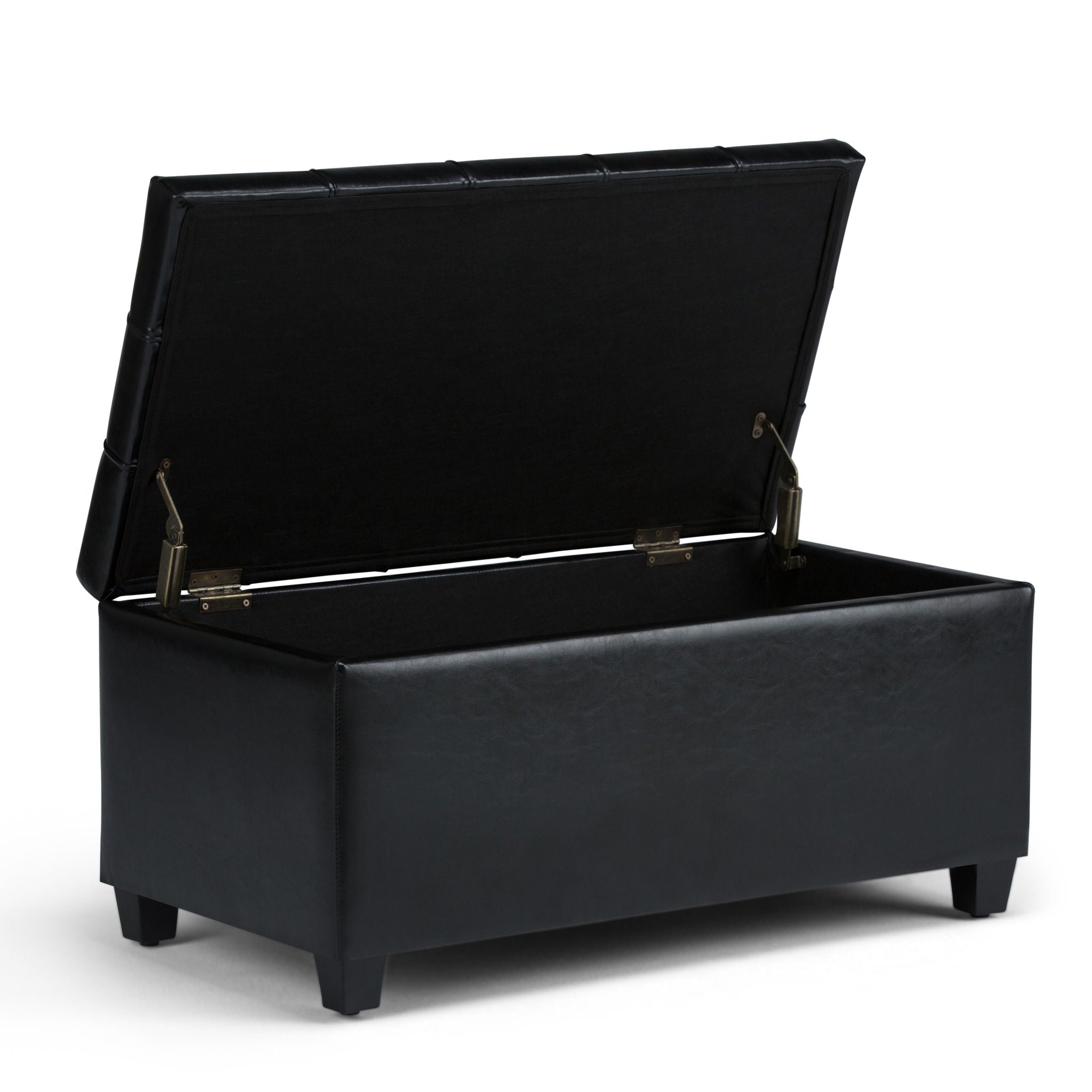 Sienna - Upholstered Storage Ottoman Bench - Best Buy Furniture