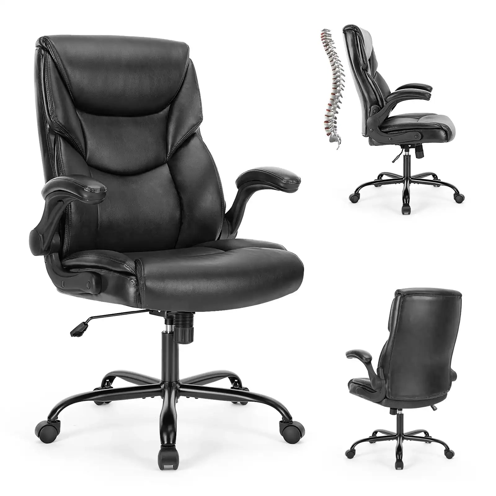 Zephyra Executive Office PU Leather Desk Chair