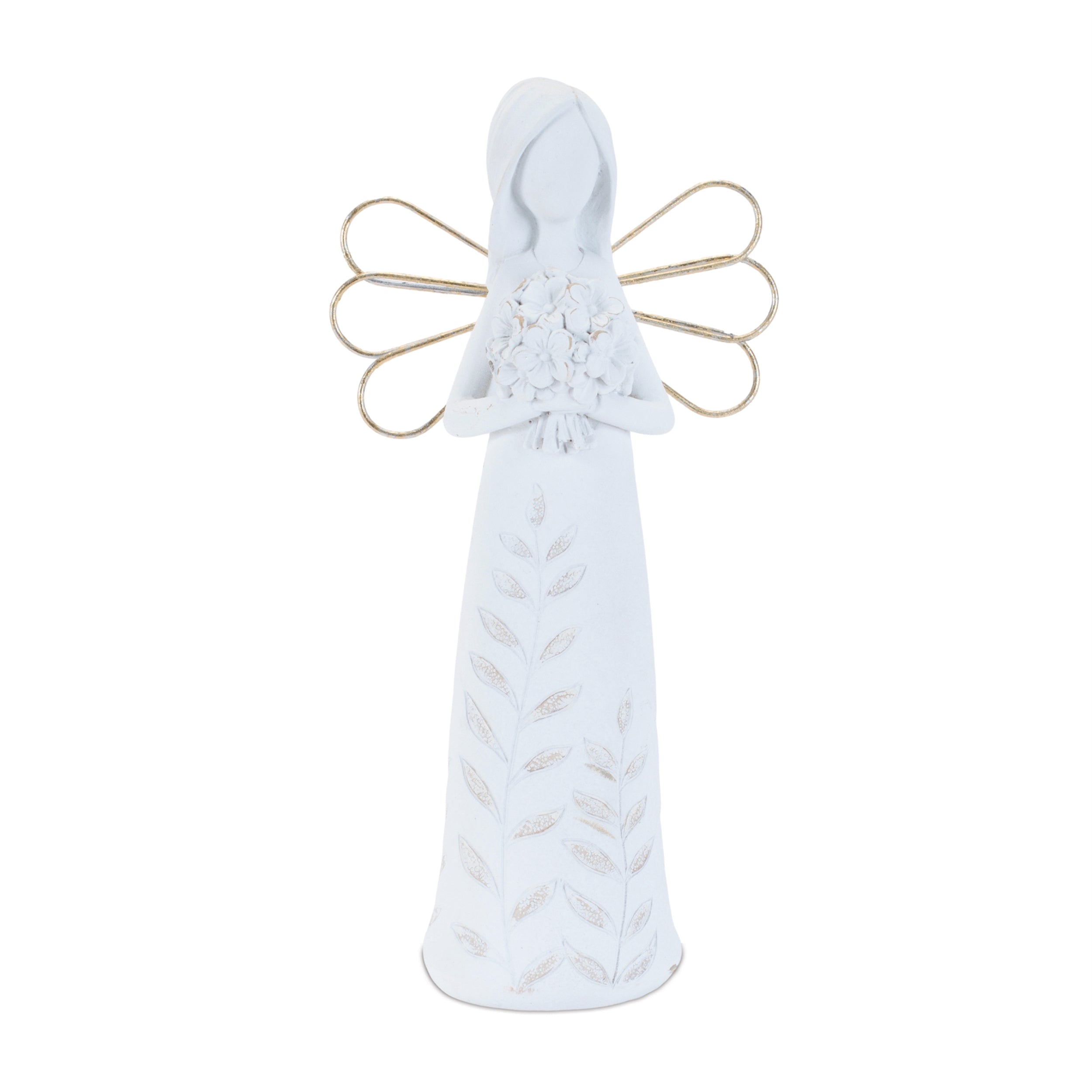 Etched Angel Figurine (Set of 4)