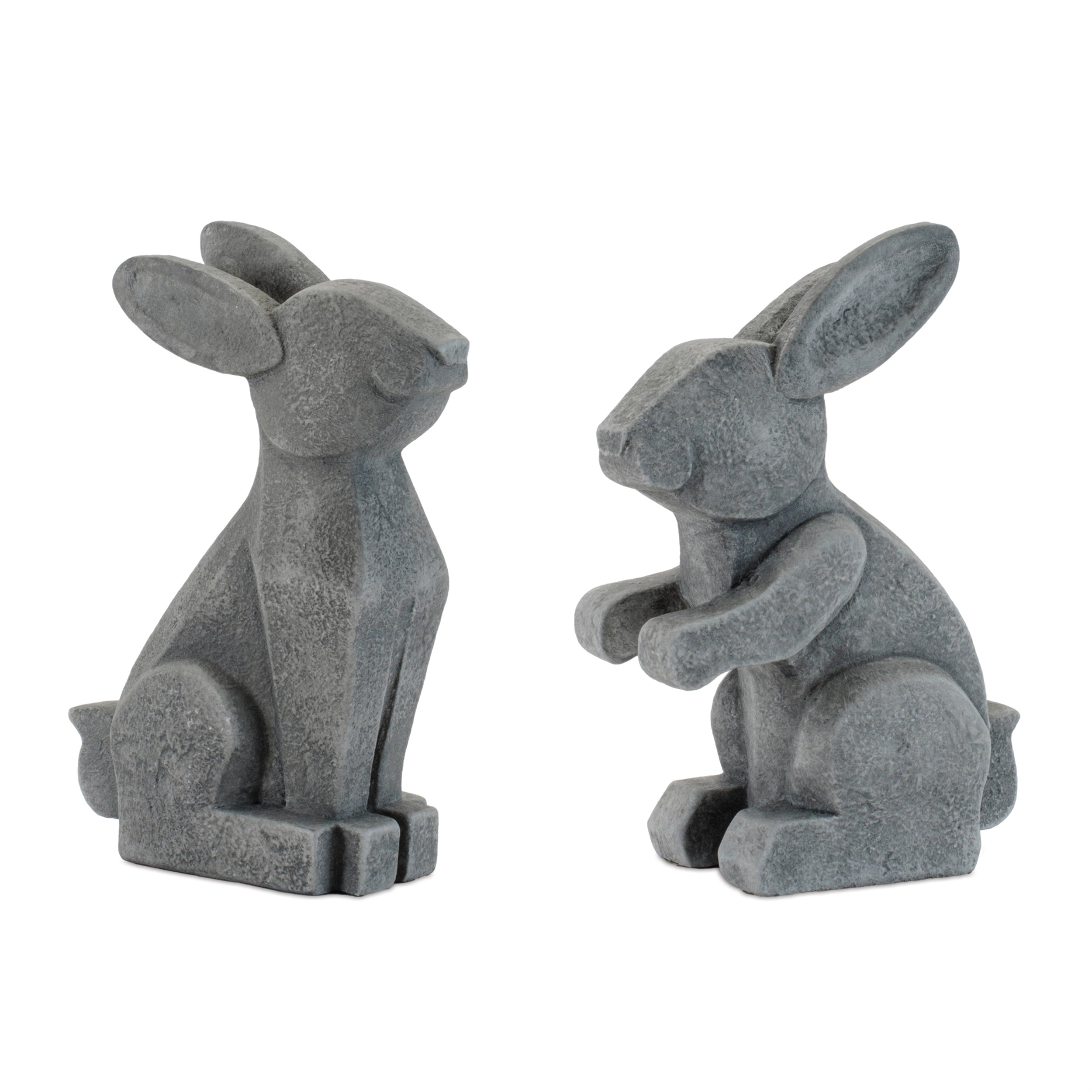 Modern-Sitting-Bunny-Figurine-(Set-of-6)-Figurines