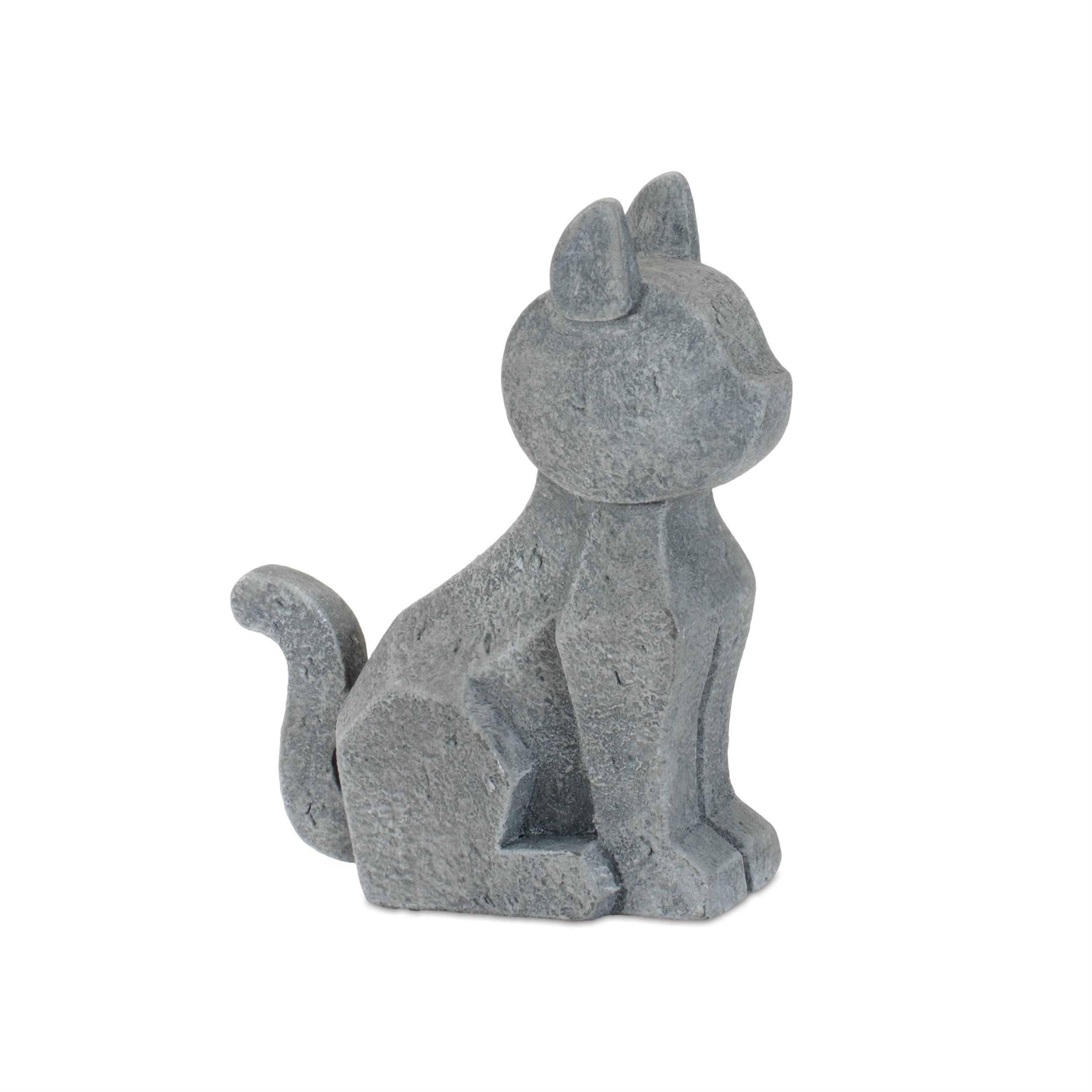 Modern Sitting Dog and Cat Figurine (Set of 4)