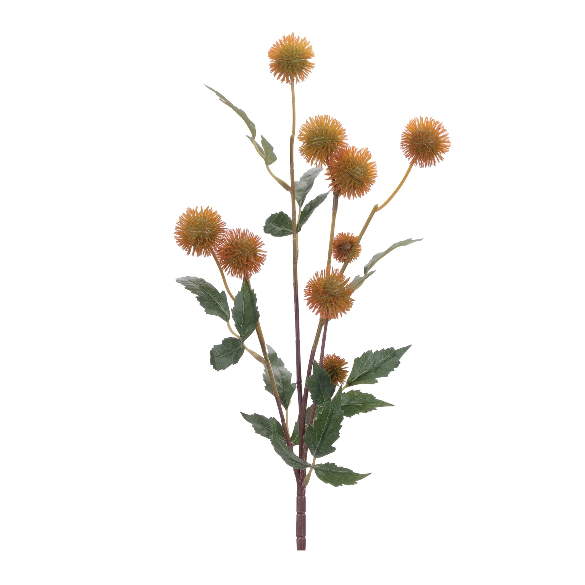 Thistle-pod-branch-(set-of-6)-Artificial-Flowering-Plants