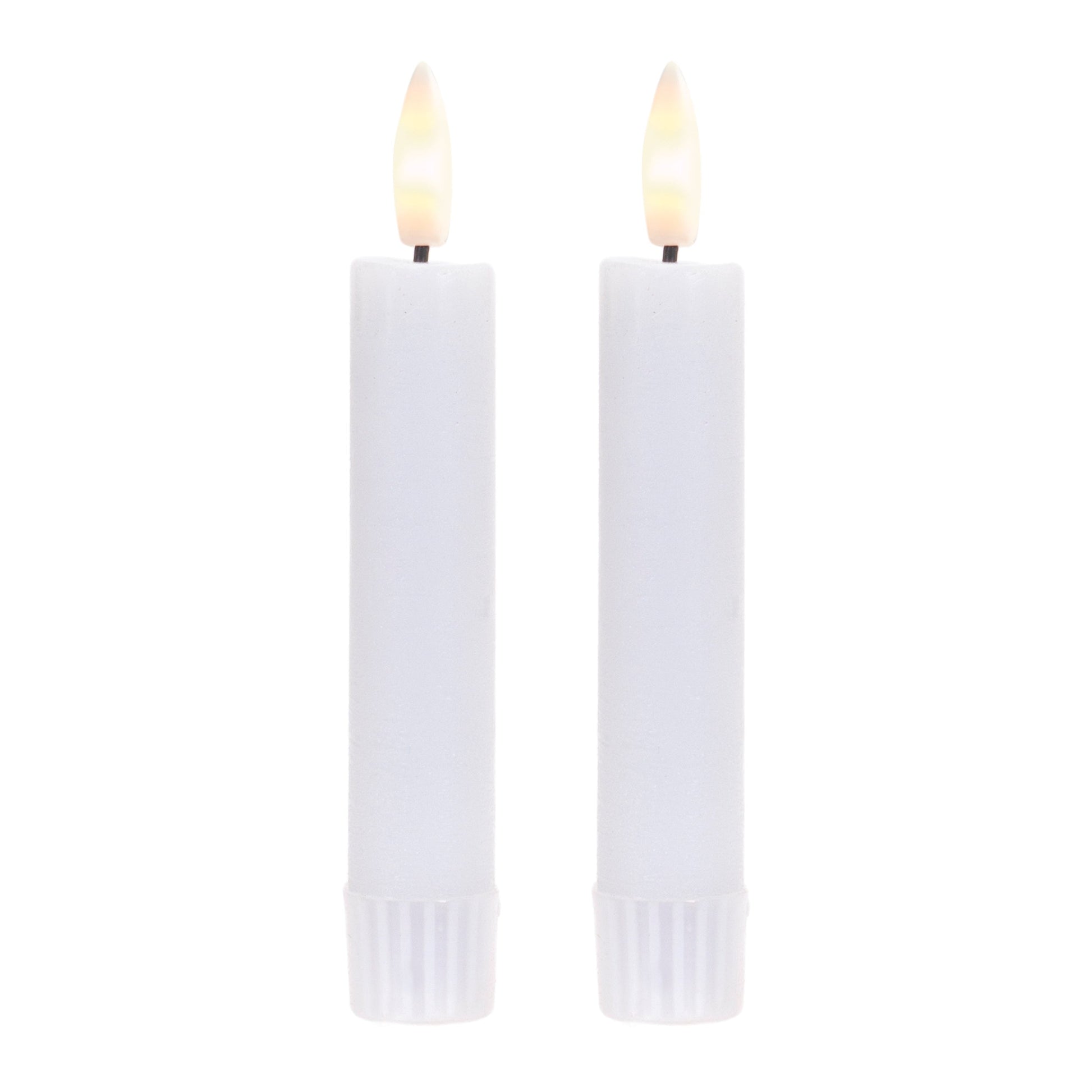 FIA-Wick-White-Mini-Taper-Candle-(Set-of-4)-Candles