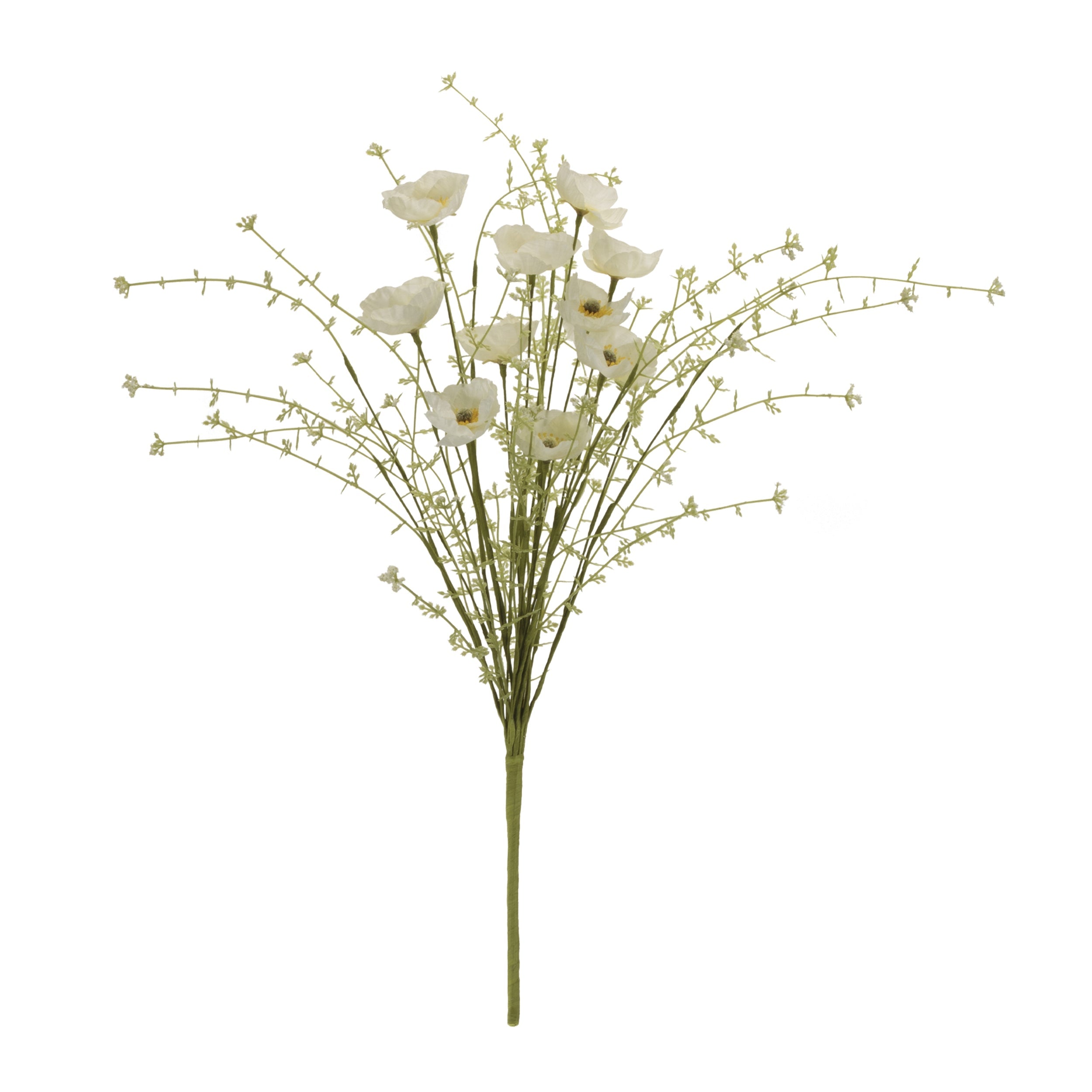 Poppy Floral Spray (Set of 6)