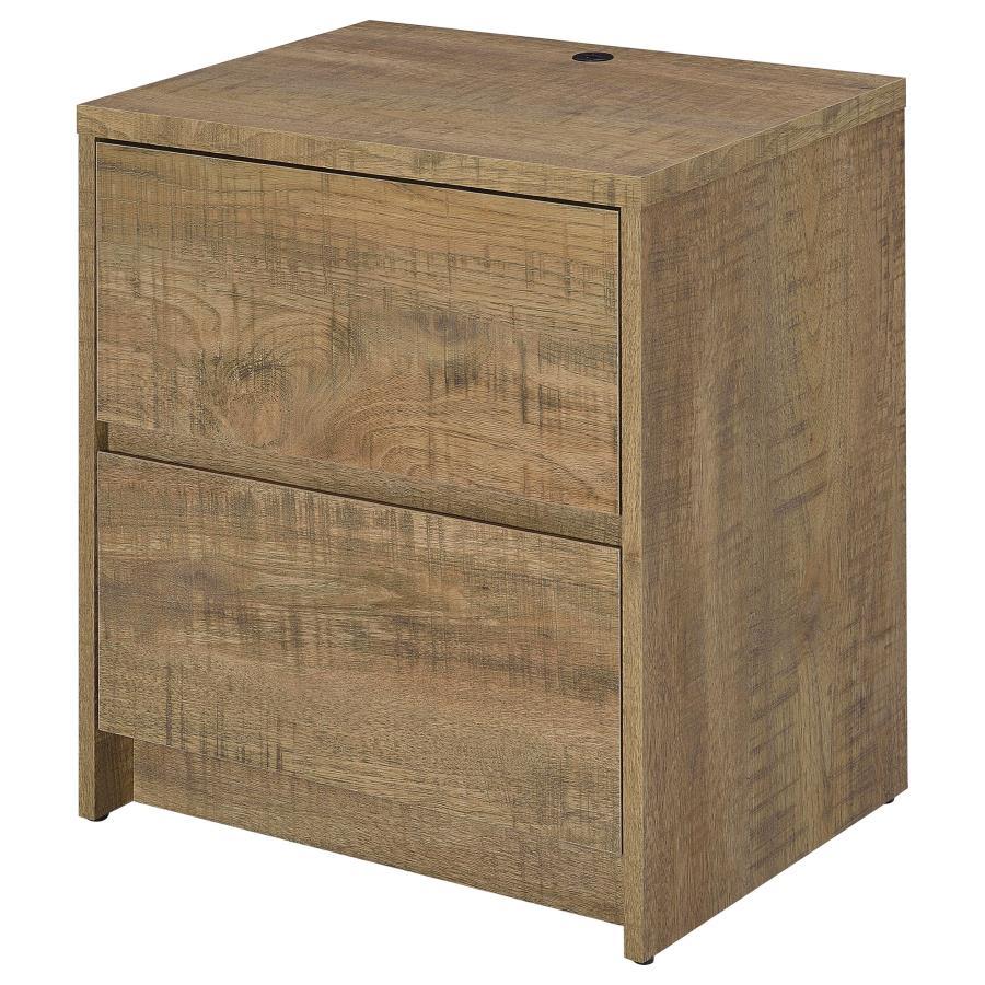 Westpark - 2-Drawer Nightstand LED Lights And USB