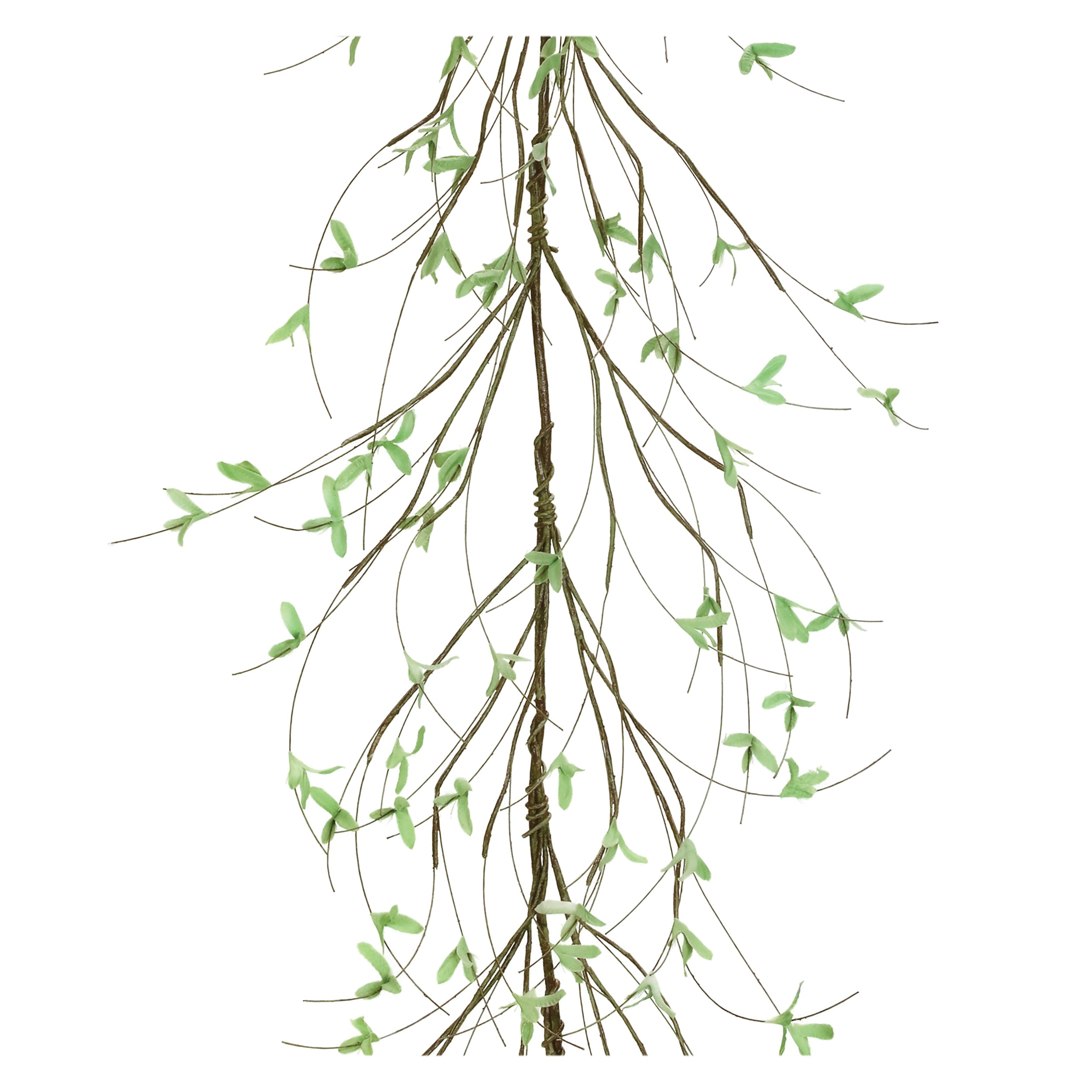 Mini-Leaf-Twig-Garland-(Set-of-2)-Wreaths-&-Garlands